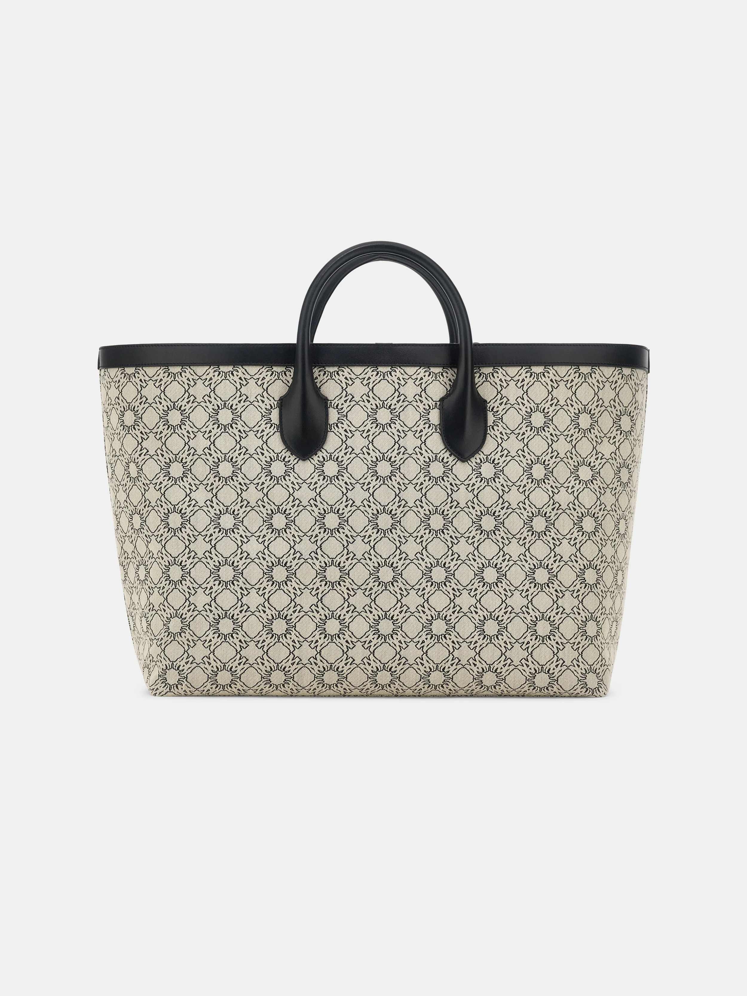 0-ma-quad-jacqaurd-tote-bag-grey-2.webp MA QUAD JACQAURD TOTE BAG - Grey