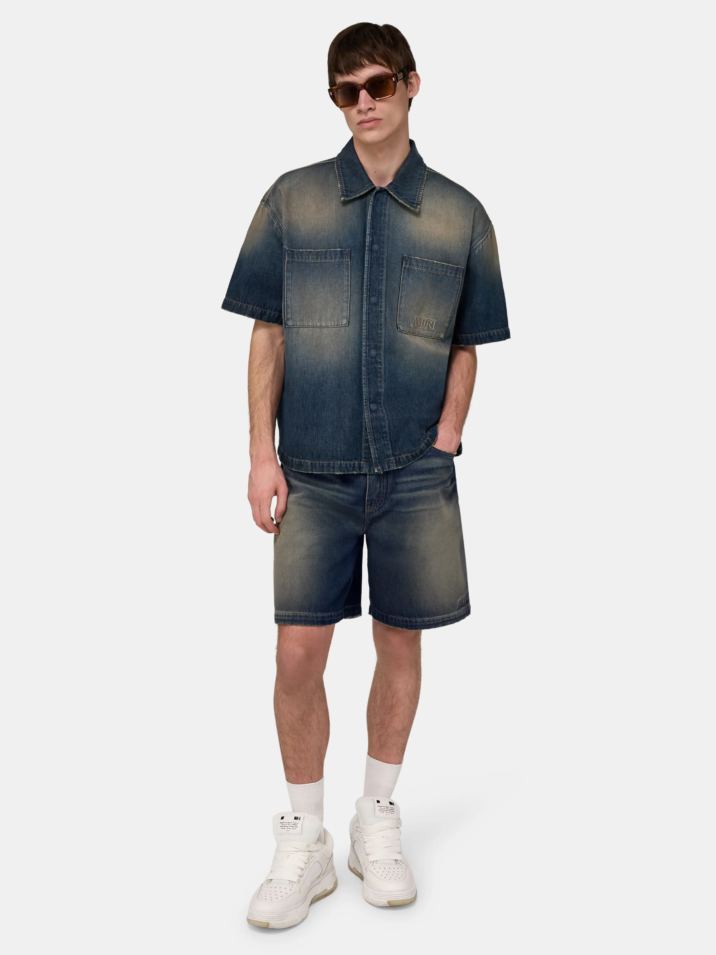AMIRI DENIM SHIRT - Sandstone