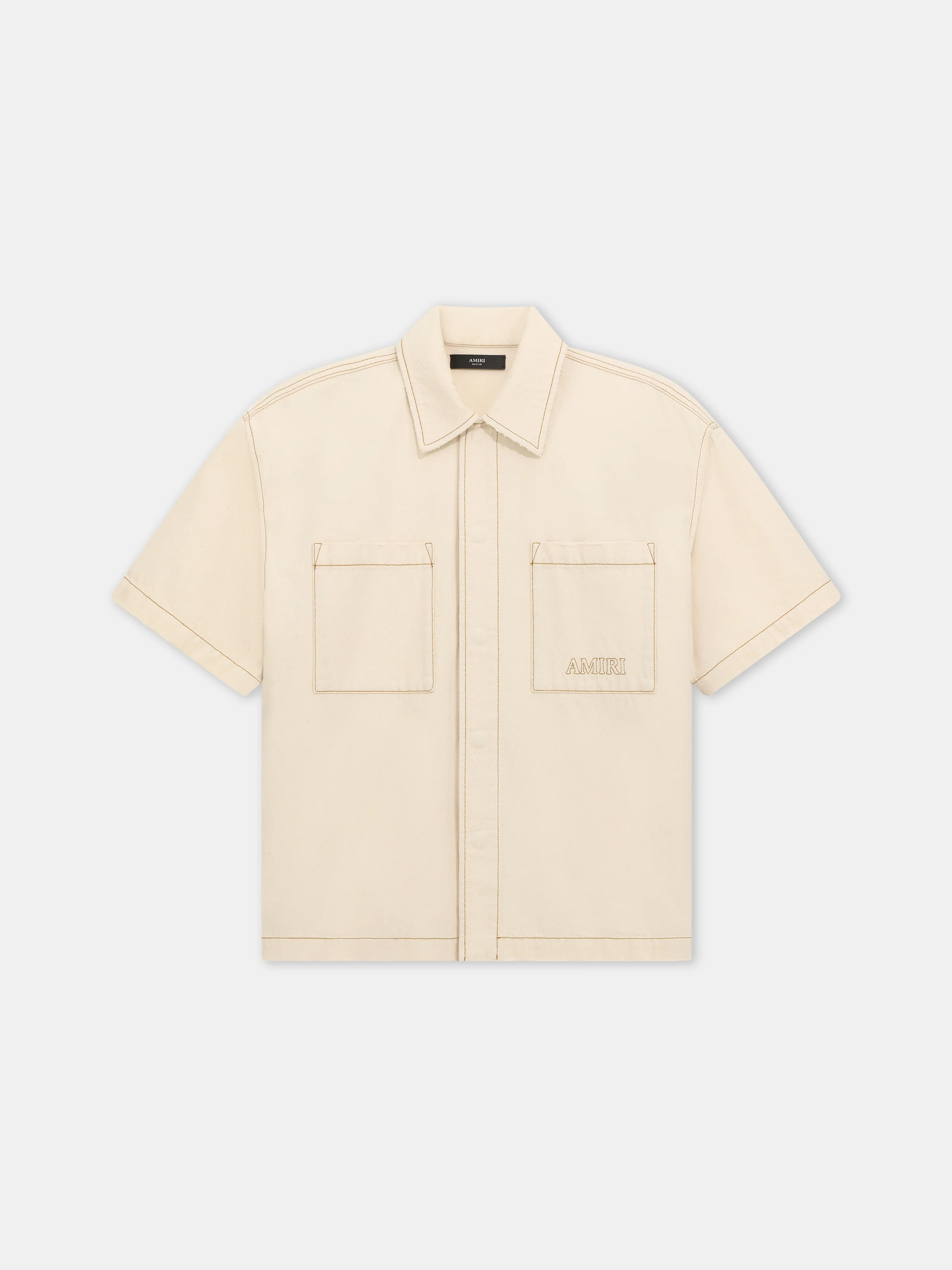 AMIRI DENIM SHIRT - Ecru