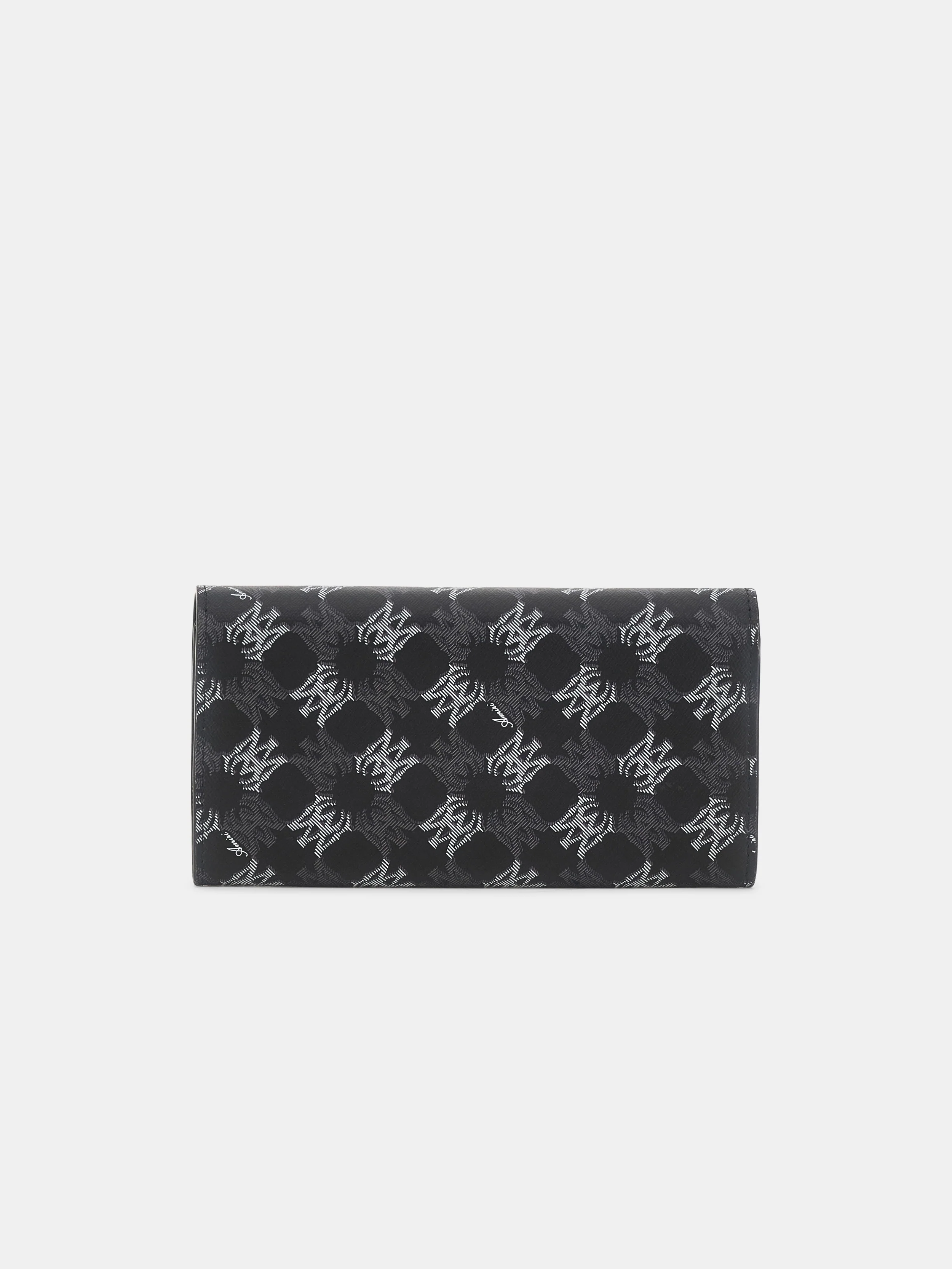 WOMEN - WOMEN'S MA QUAD CANVAS WALLET ON CHAIN - Black