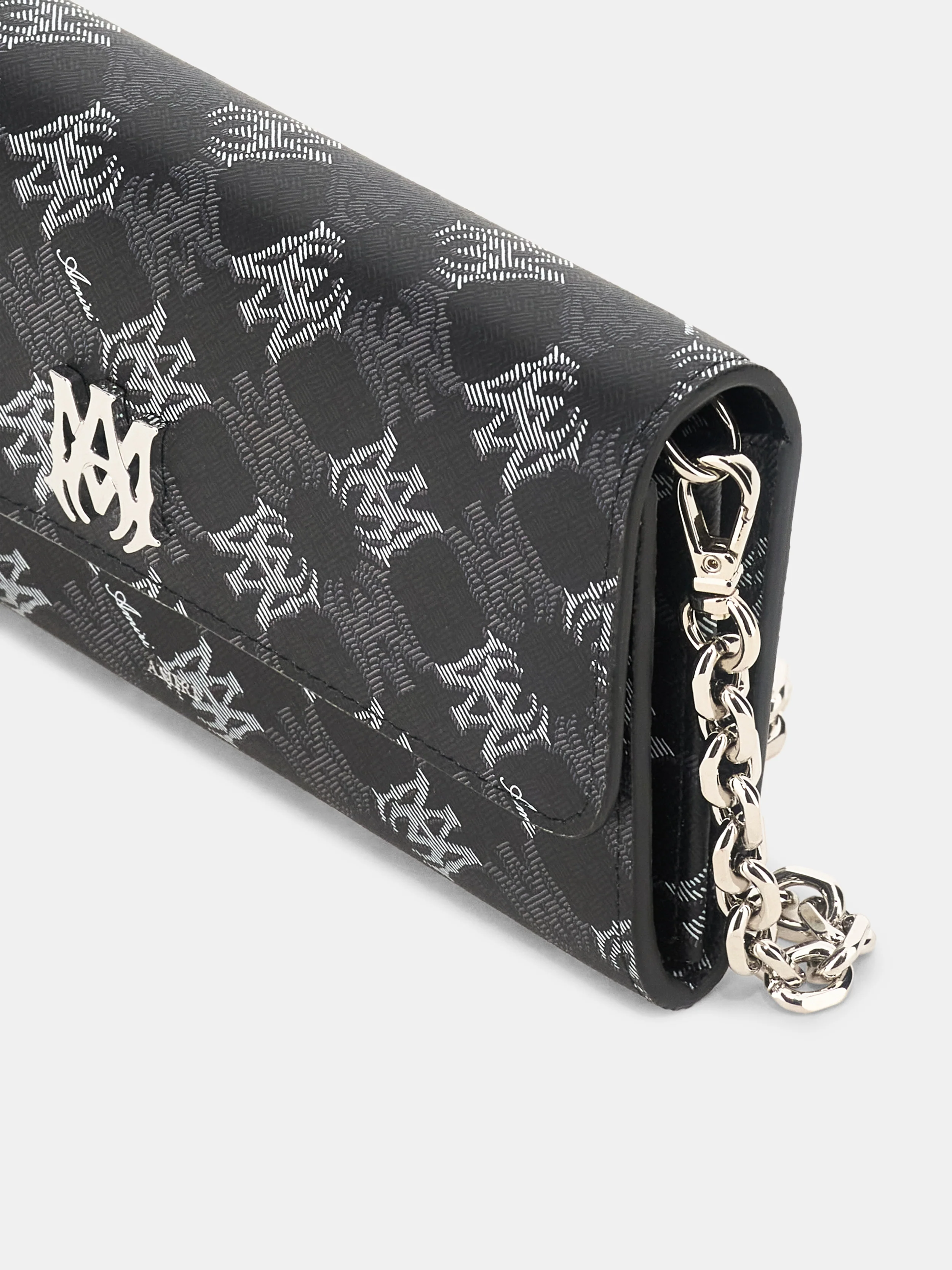 WOMEN - WOMEN'S MA QUAD CANVAS WALLET ON CHAIN - Black