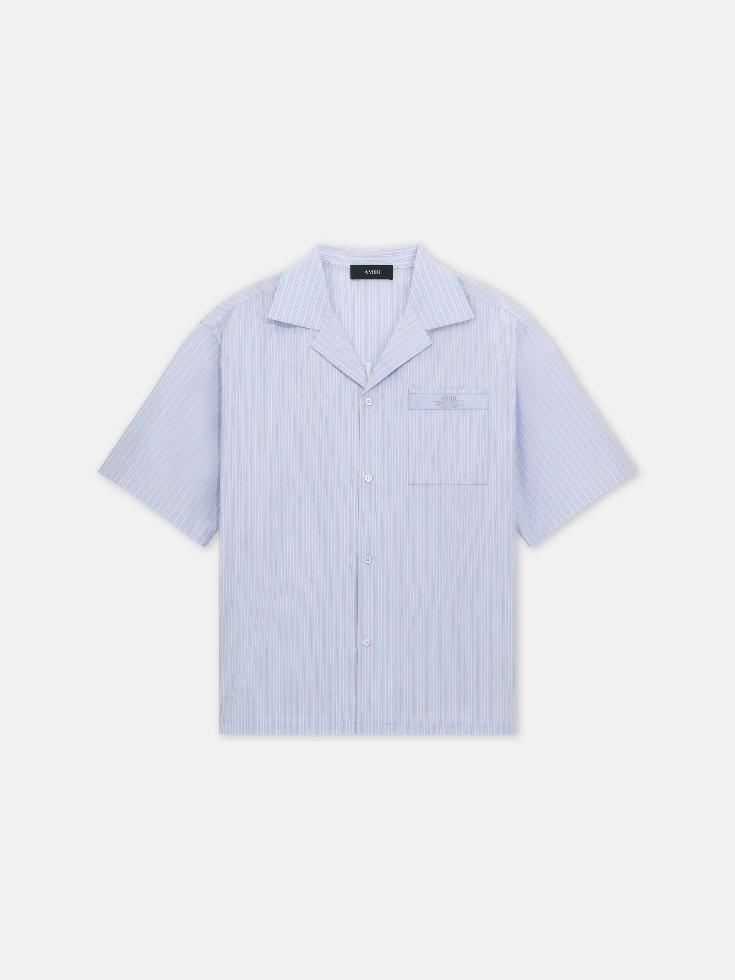 AMIRI SPIRIT BOX CAMP SHIRT - Ashley Blue