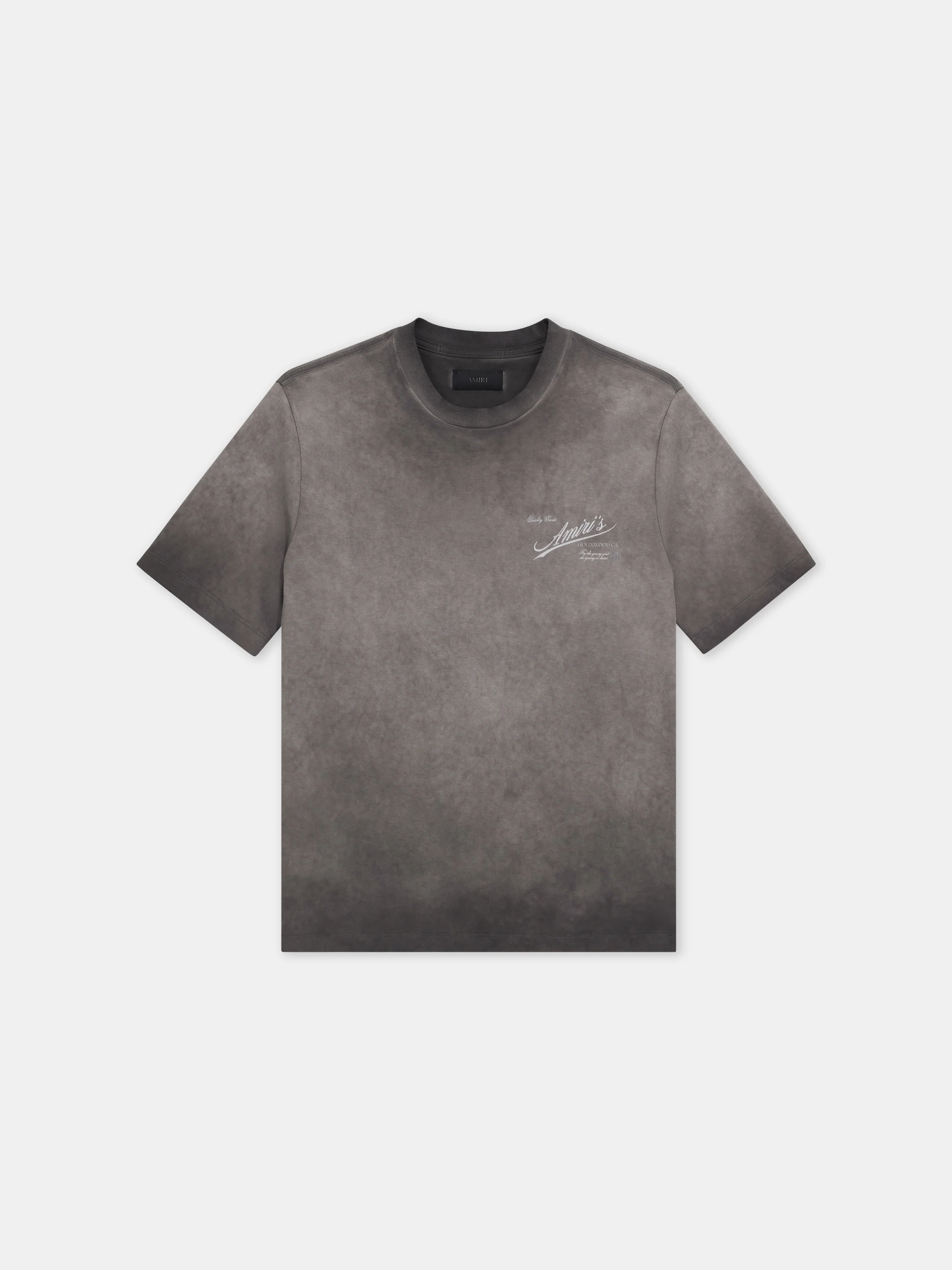 AMIRI QUALITY GOODS LABEL TEE - Black