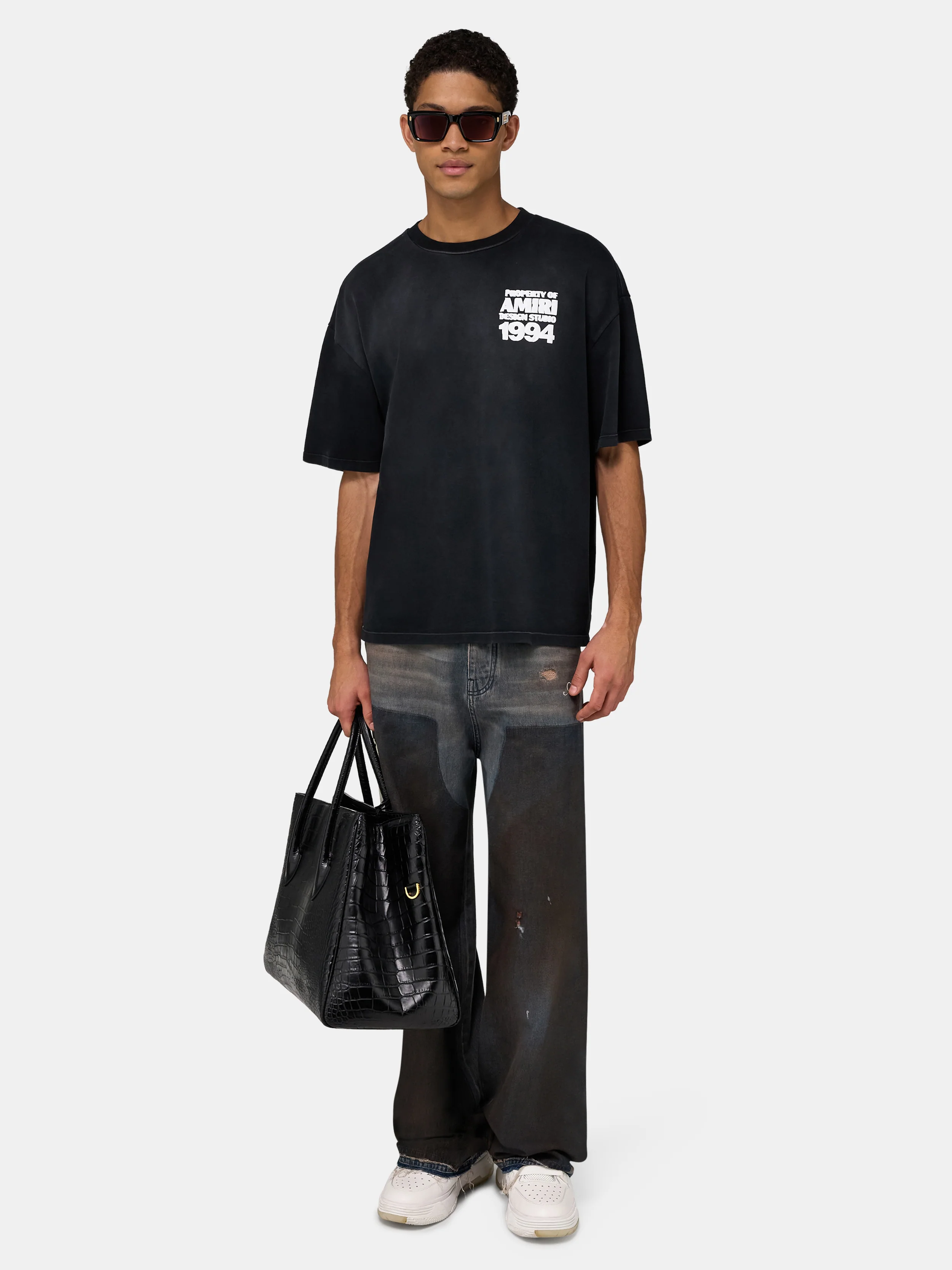 AMIRI 1994 OVERSIZED TEE - Black