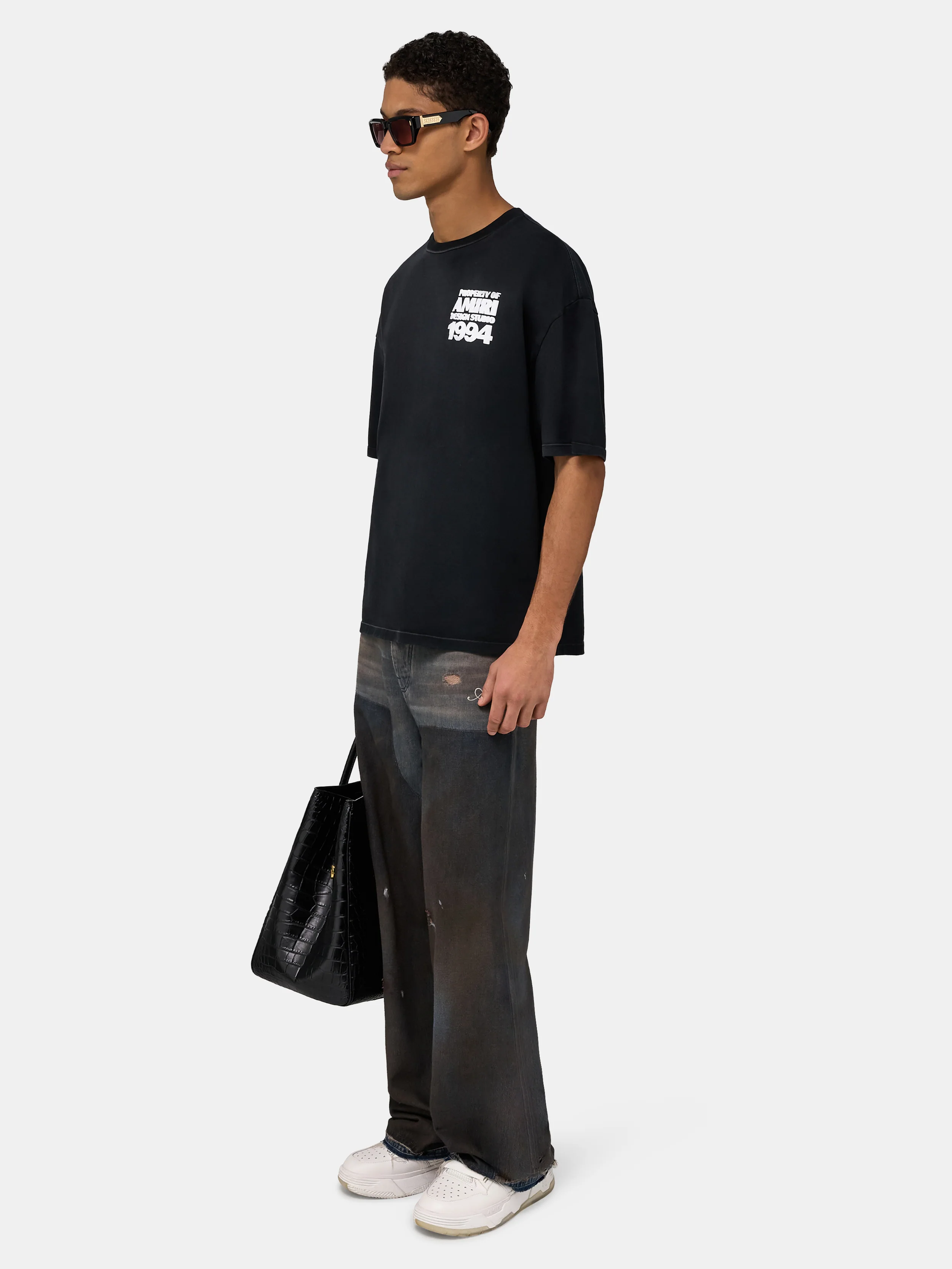 AMIRI 1994 OVERSIZED TEE - Black