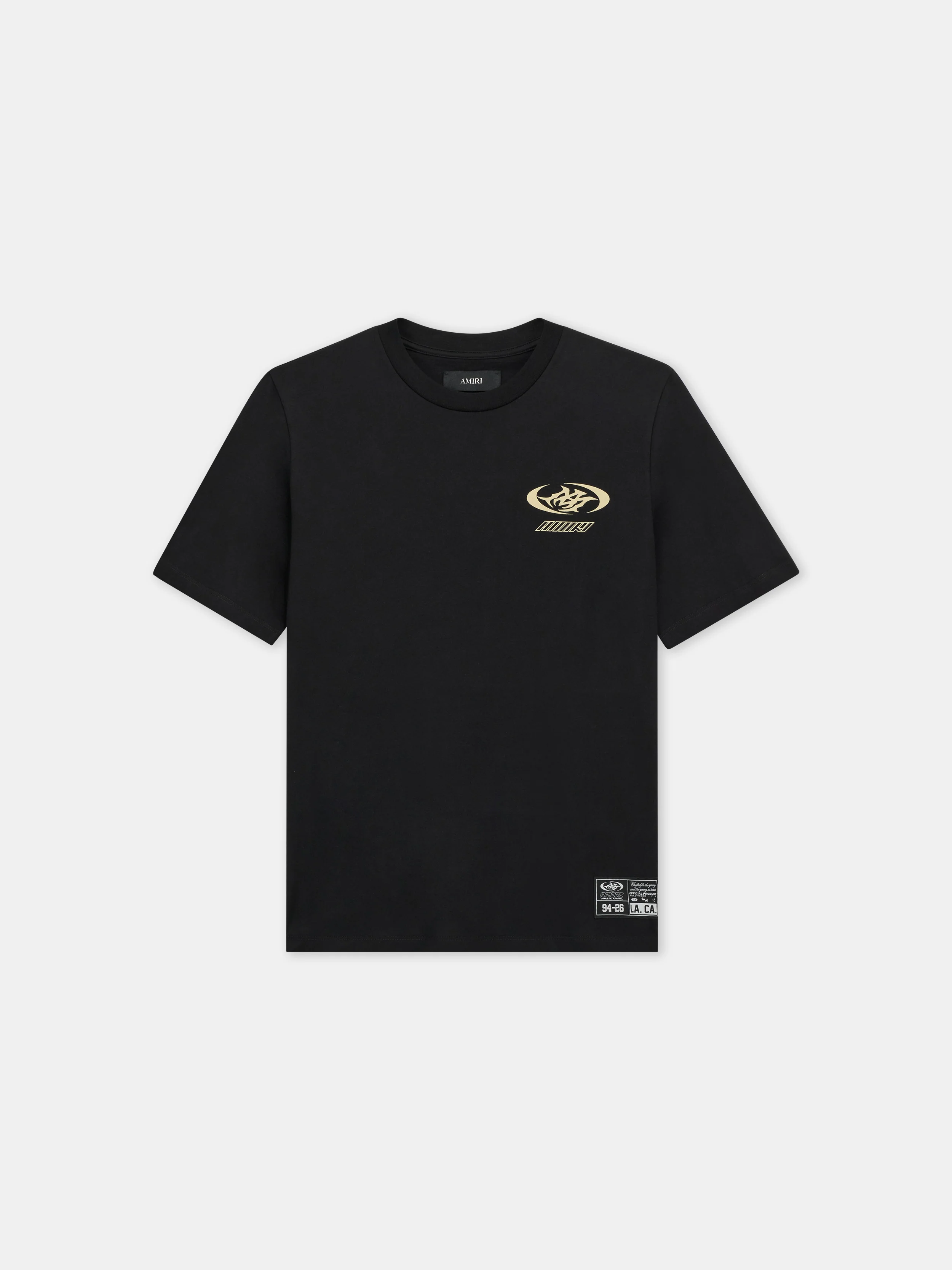 SPORTY LIGHTWEIGHT JERSEY TEE - Black