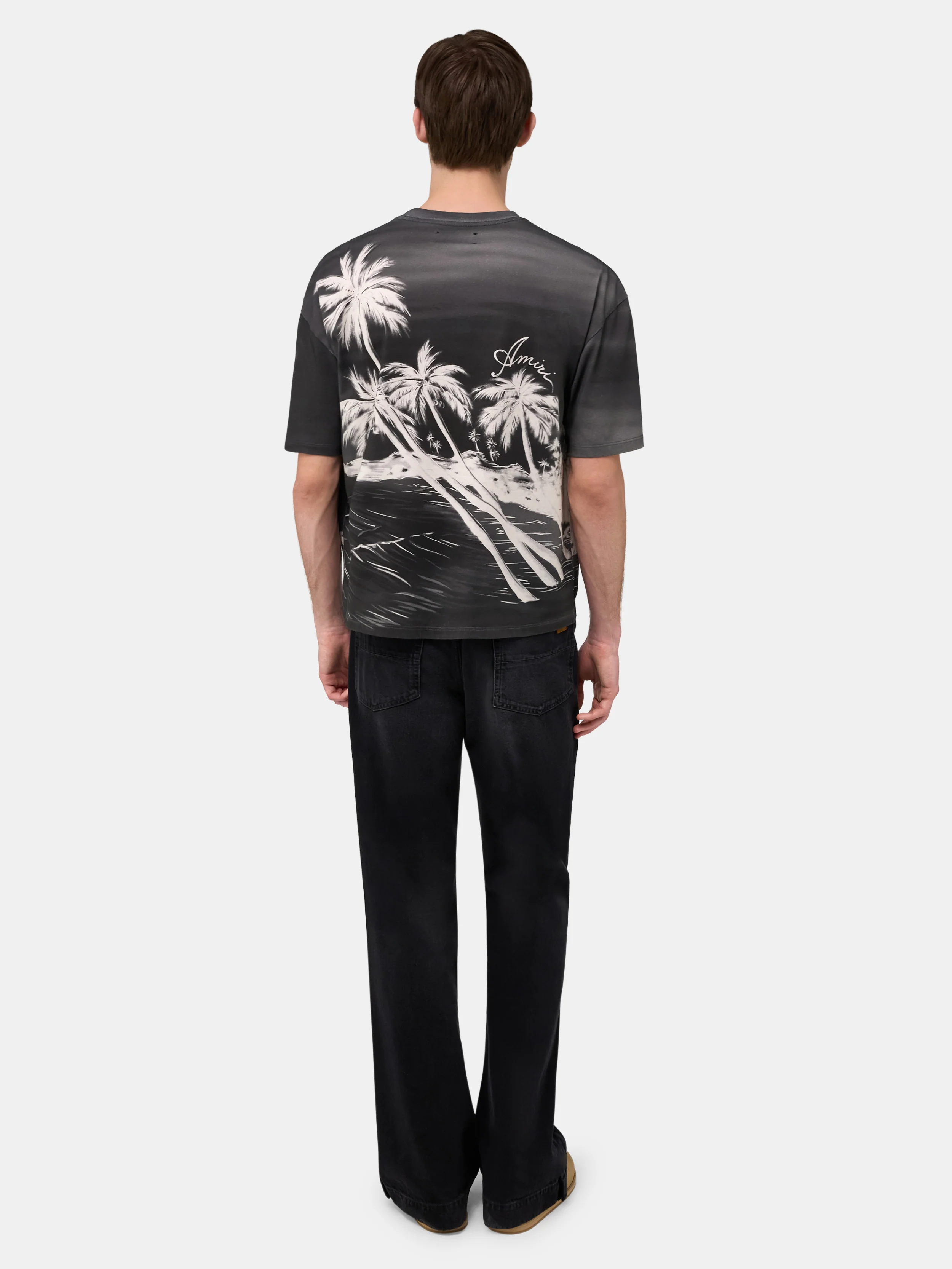 PALMS OVERSIZED TEE - Black