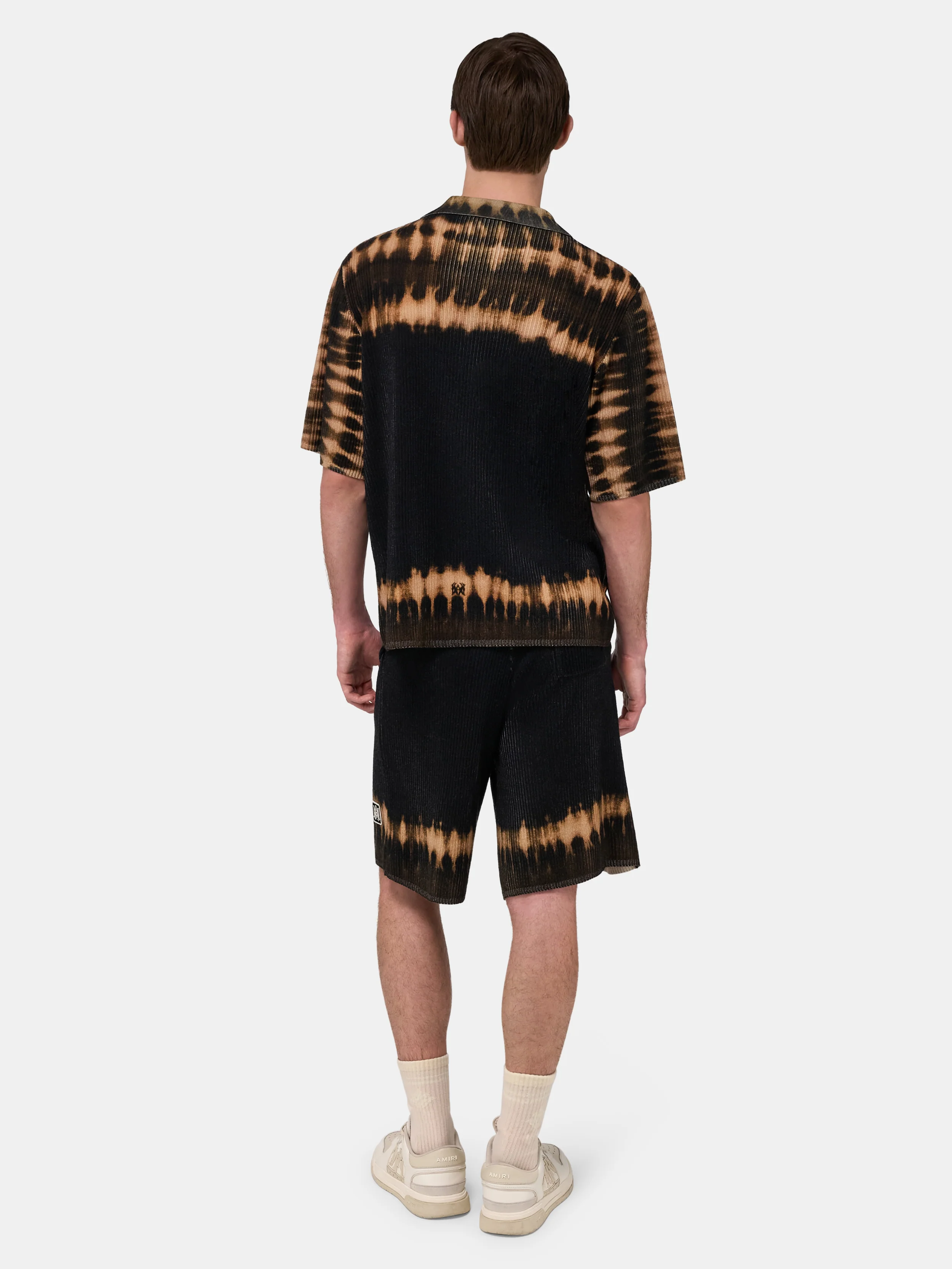 1417-ma-patch-tie-dye-knit-shirt-black-4.webp MA PATCH TIE DYE KNIT SHIRT - Black