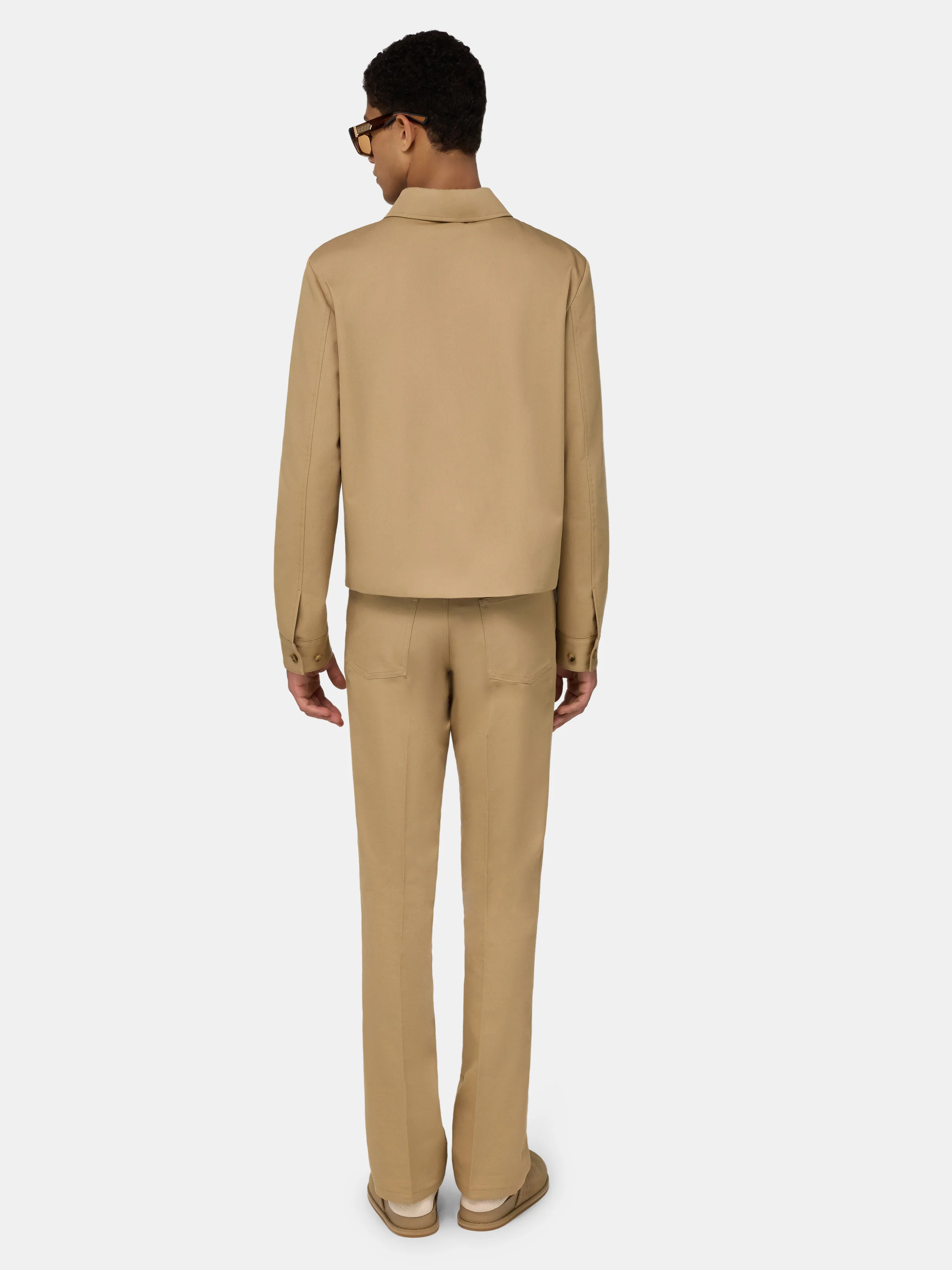 TWILL BOOTCUT PANT - Earth