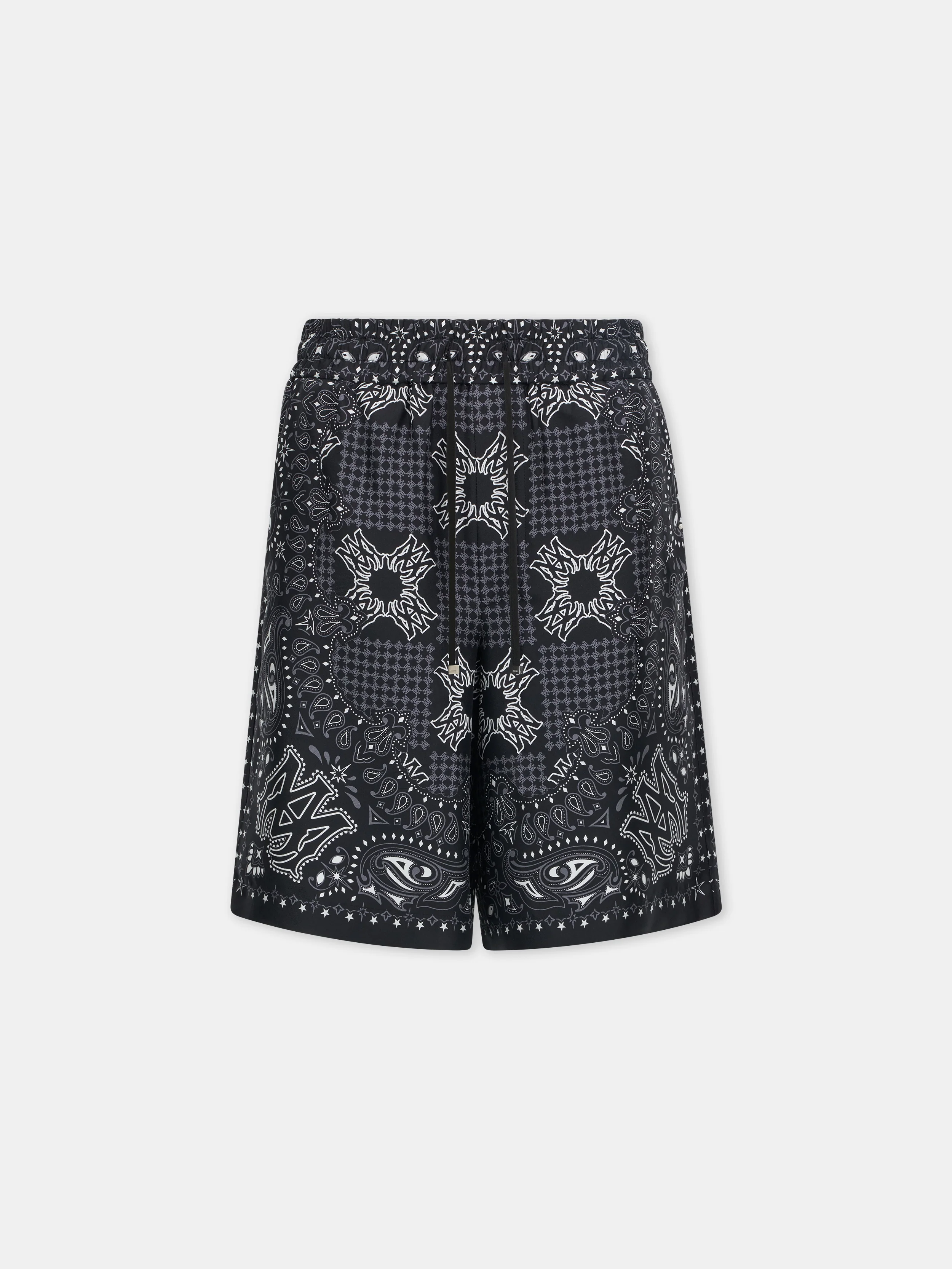 MA CHECK SHORT - Black