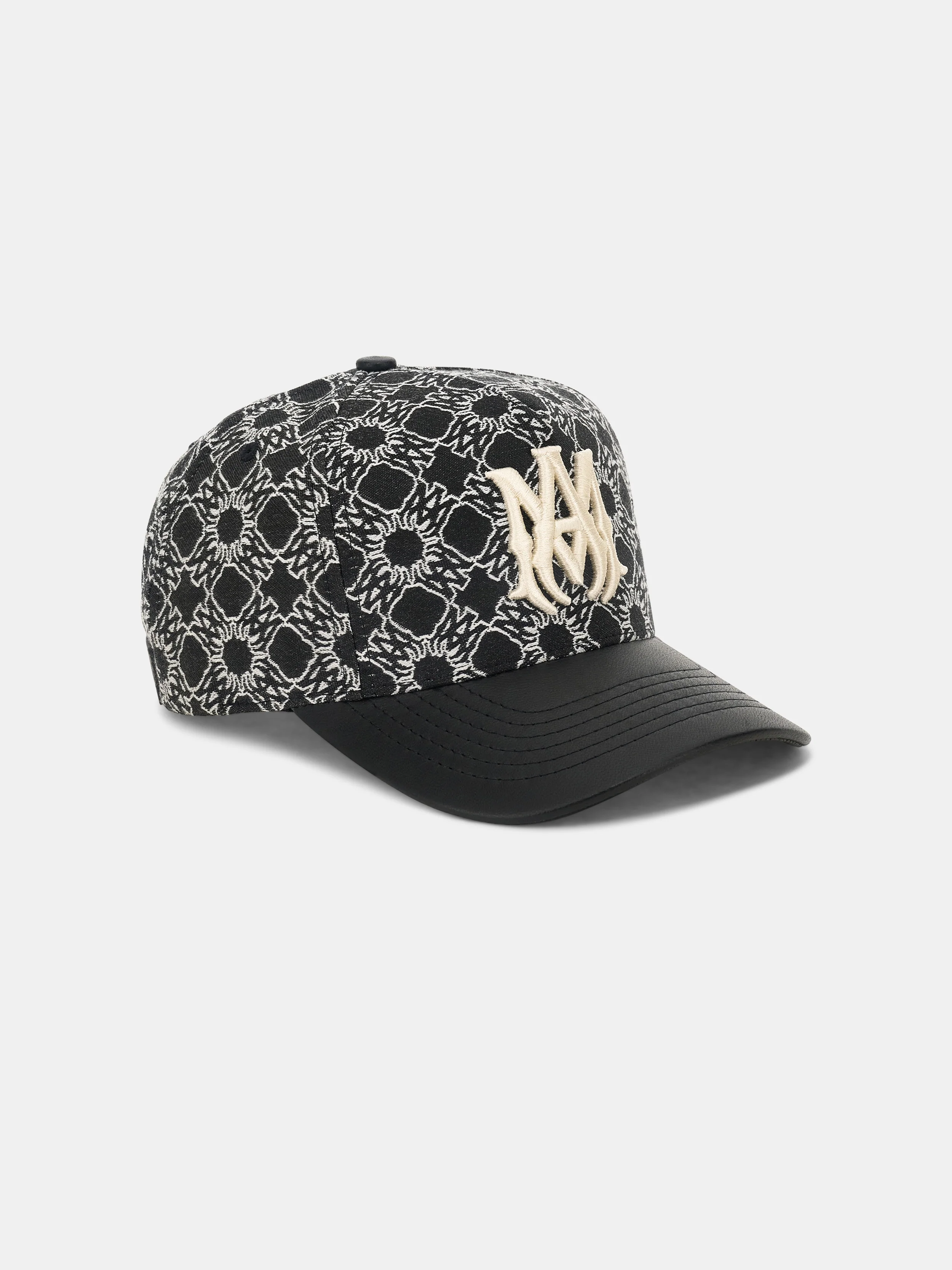 MA QUAD JACQUARD HAT - Black