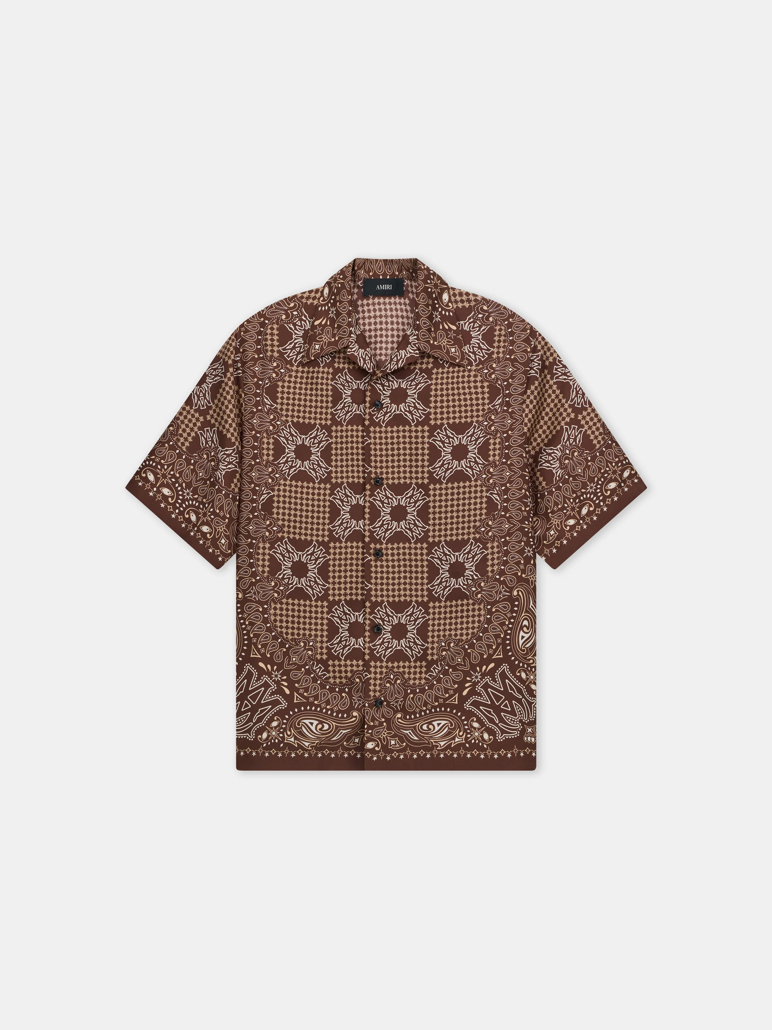 MA CHECK CAMP SHIRT - Tobacco