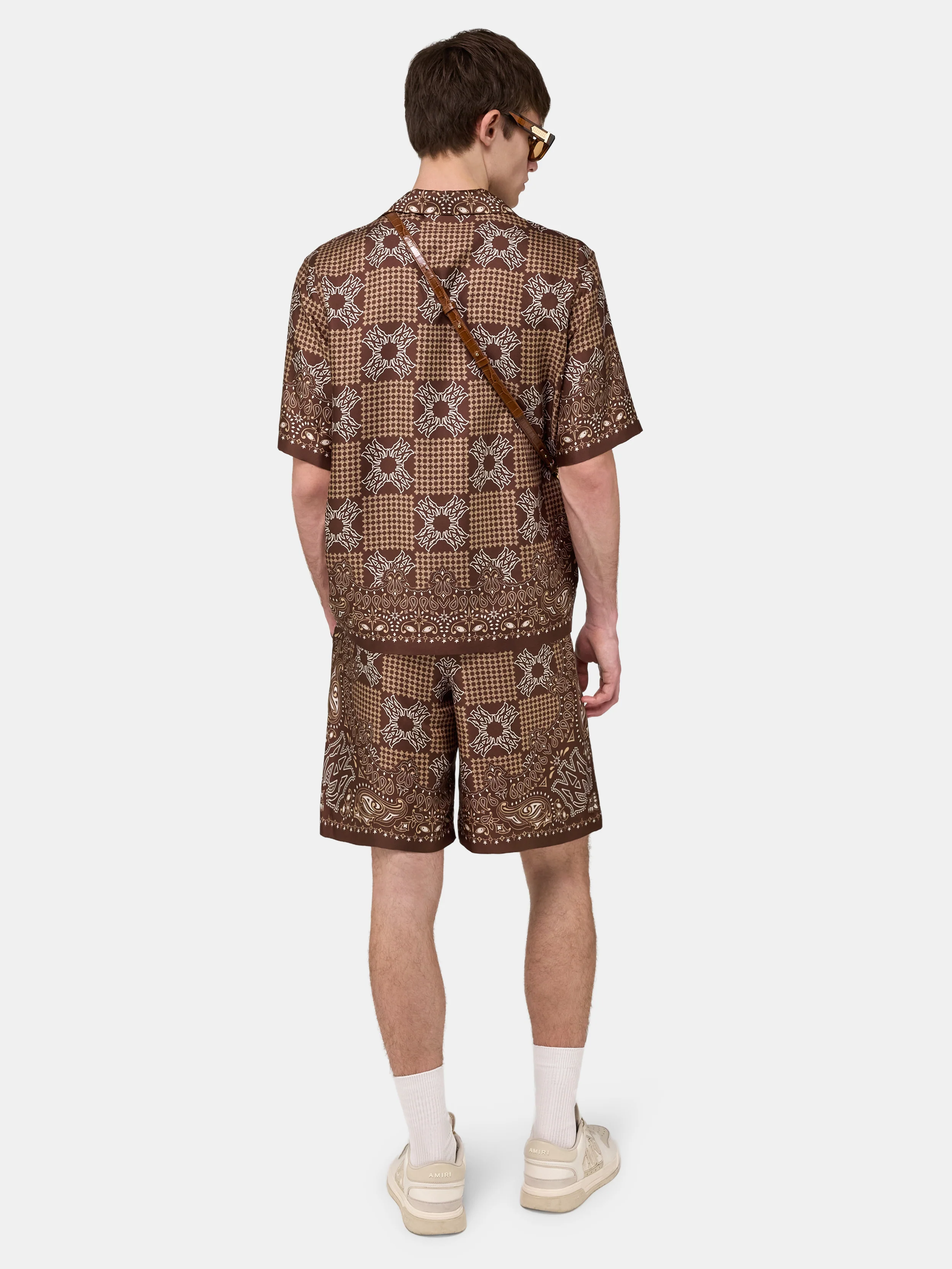 MA CHECK CAMP SHIRT - Tobacco