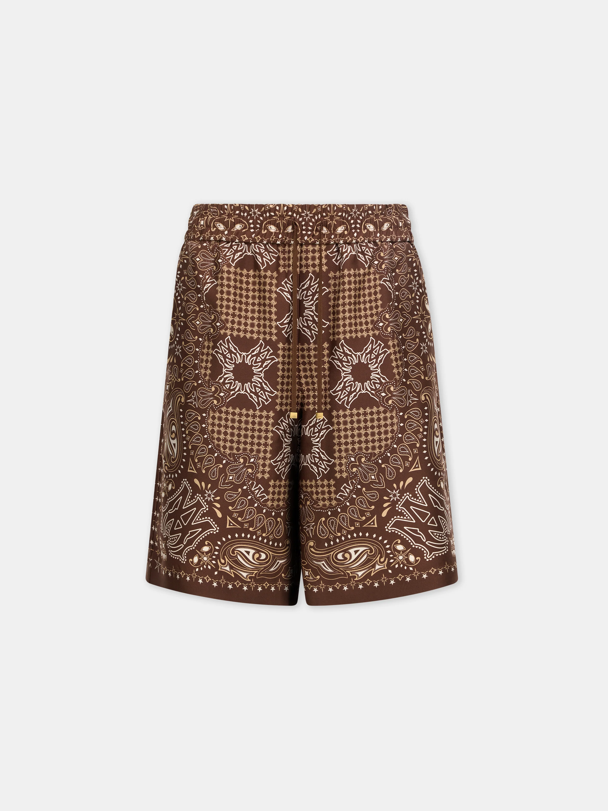 MA CHECK SHORT - Tobacco