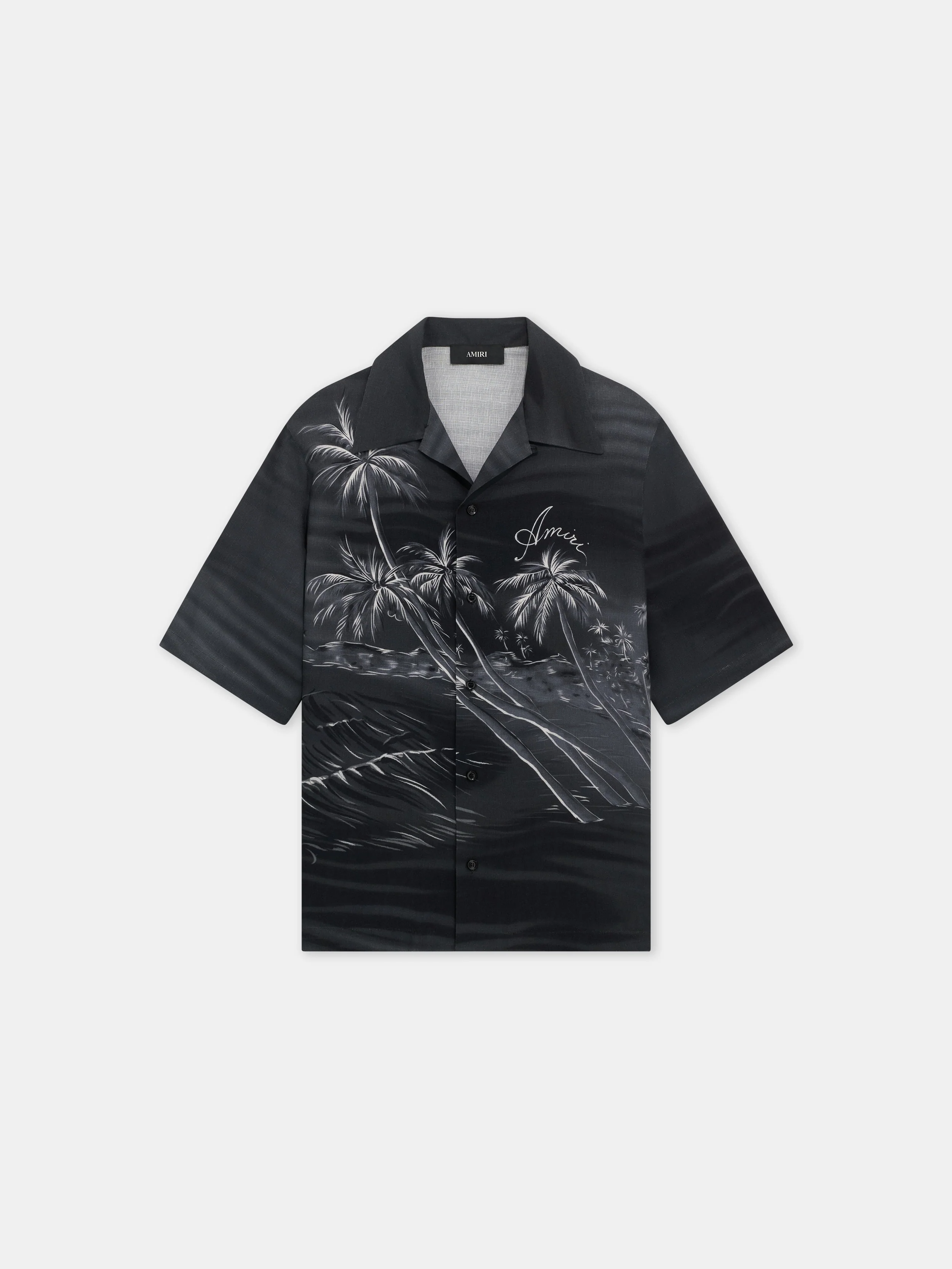 PALMS CAMP SHIRT - Black