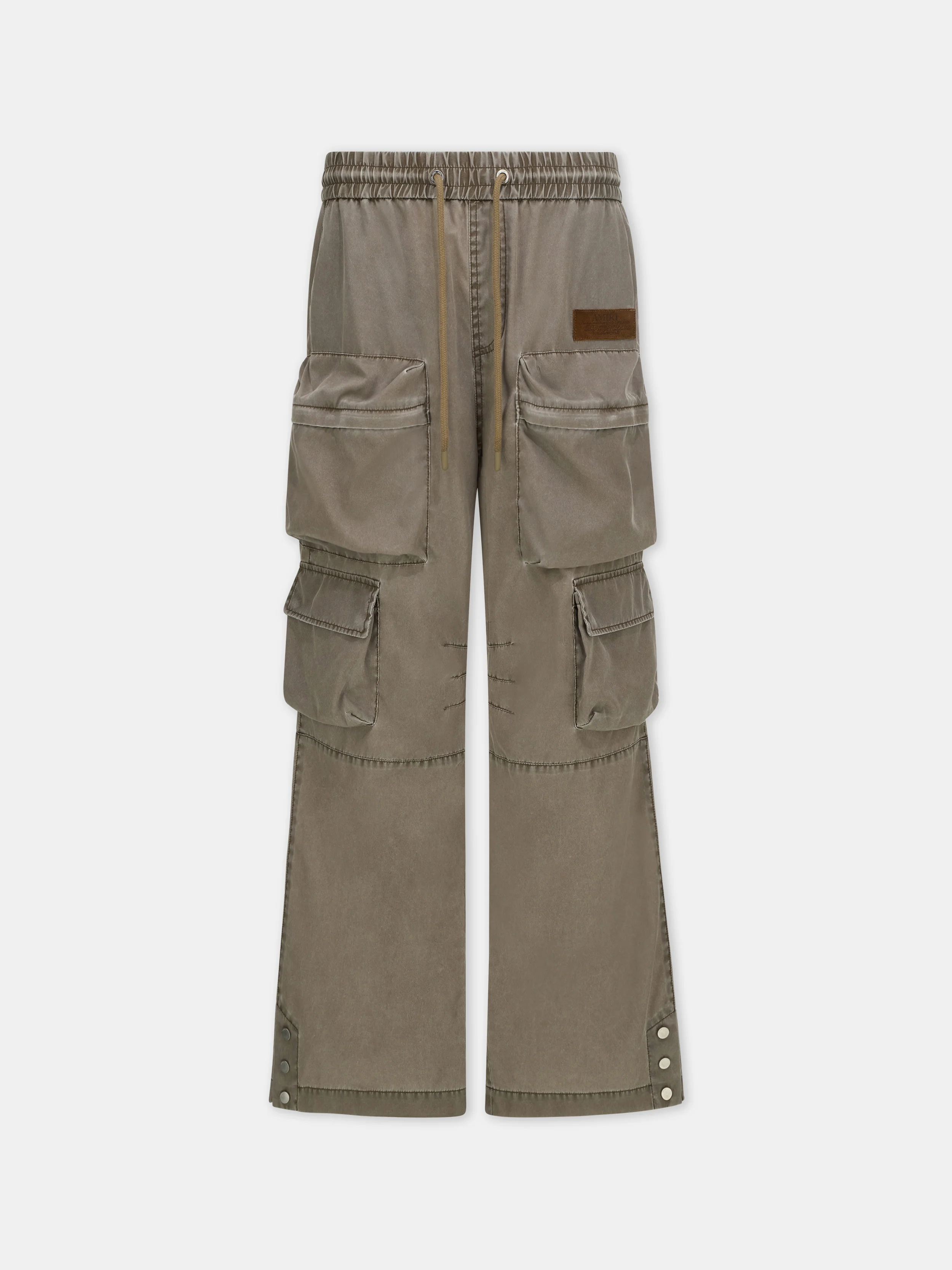 DRAWSTRING CARGO PANT - Espresso