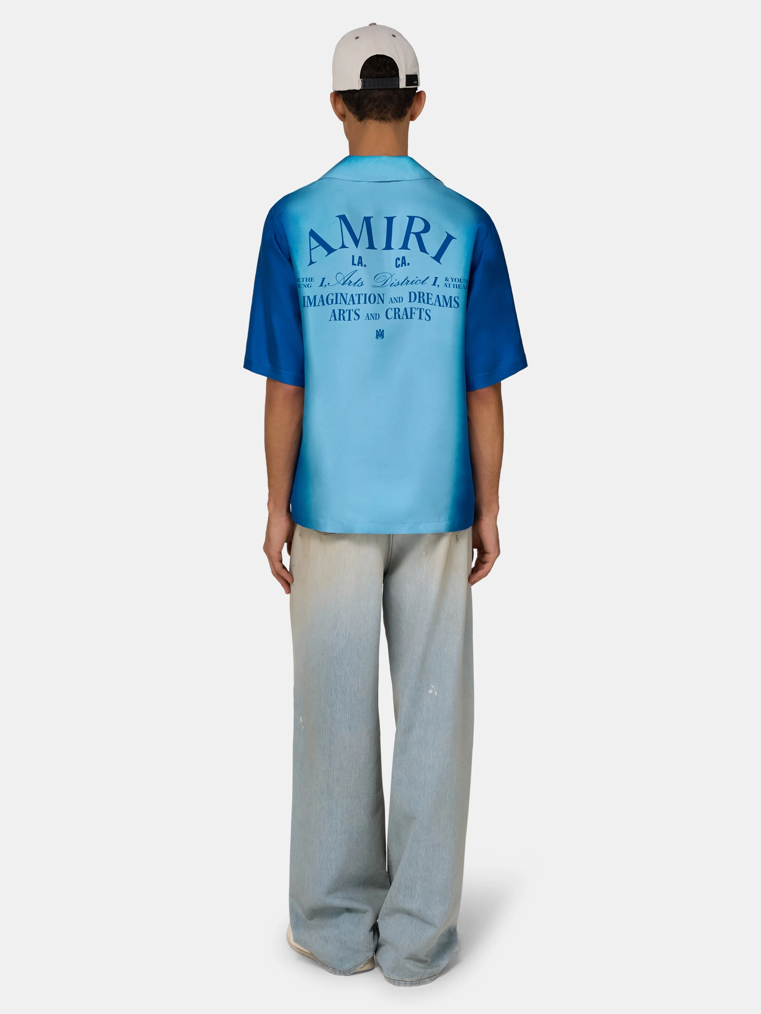 ARTS DISTRICT CAMP SHIRT - Sapphire