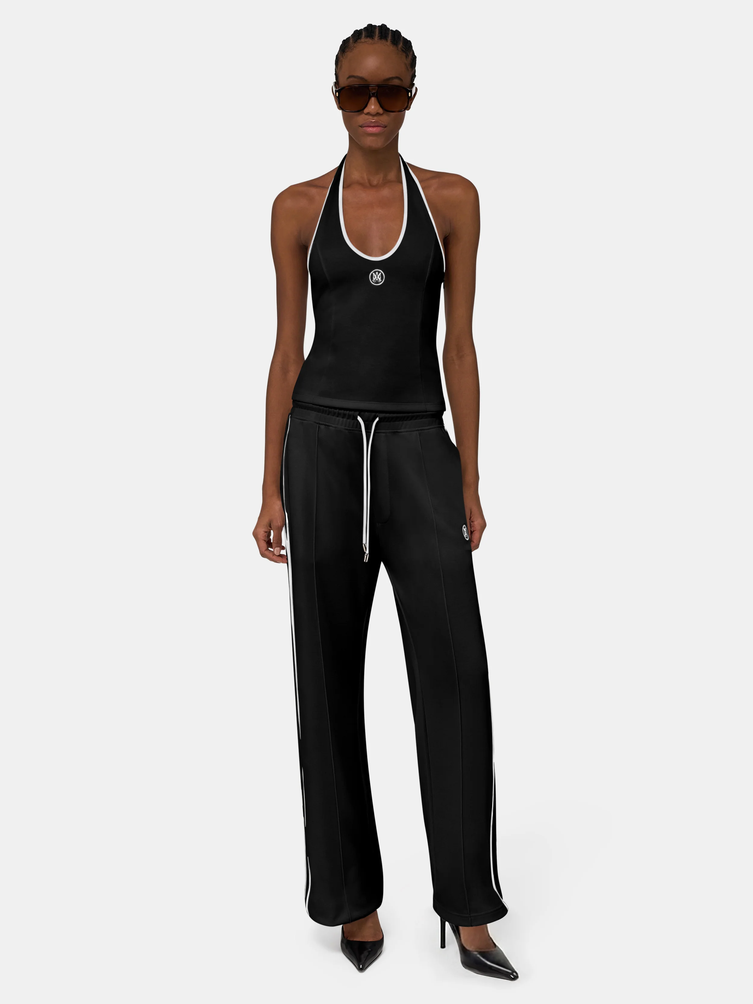 WOMEN - WOMEN'S MA HALTER TOP - Black