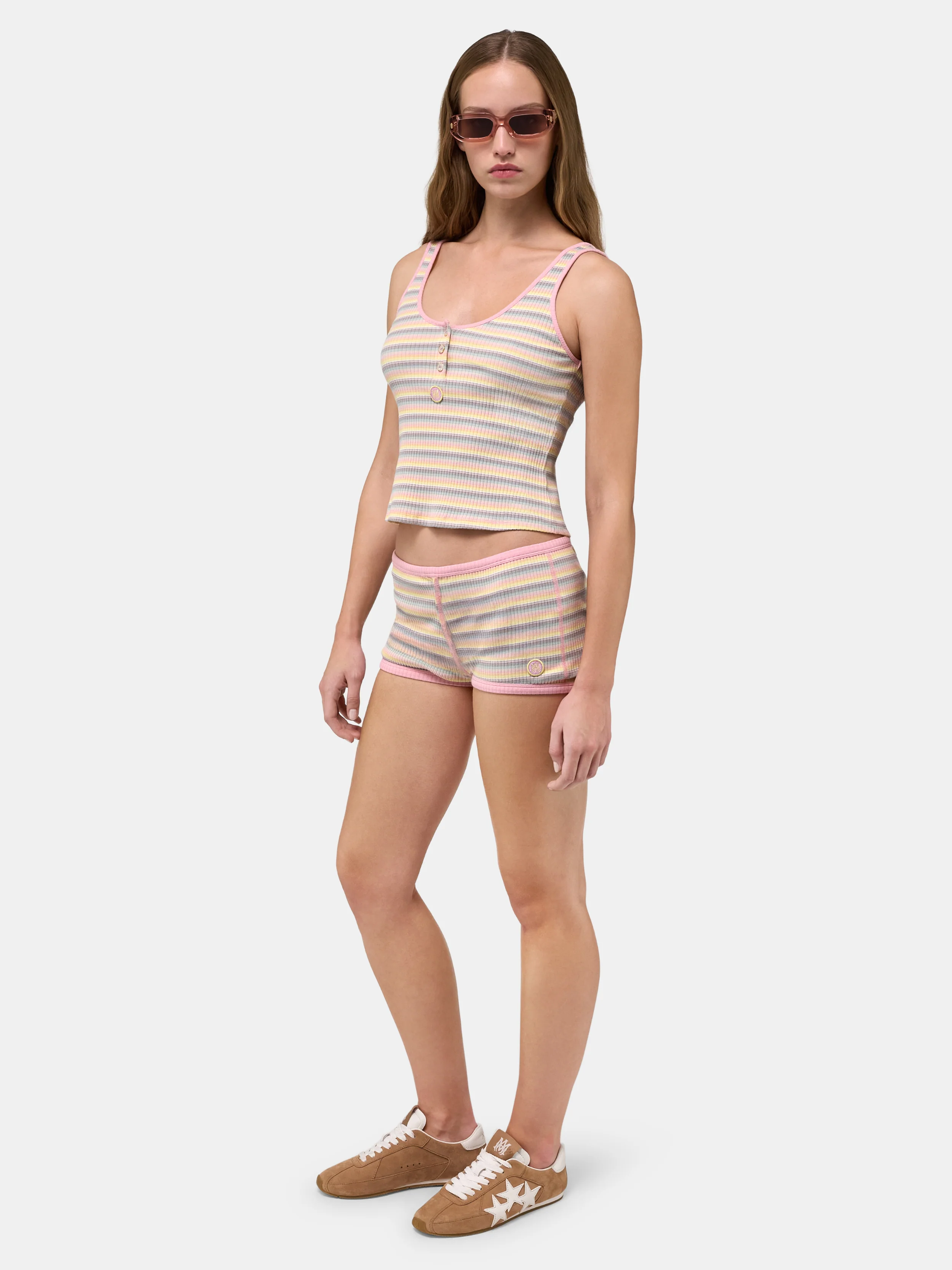 WOMEN - WOMEN'S MA STRIPED MICRO SHORT - Multi