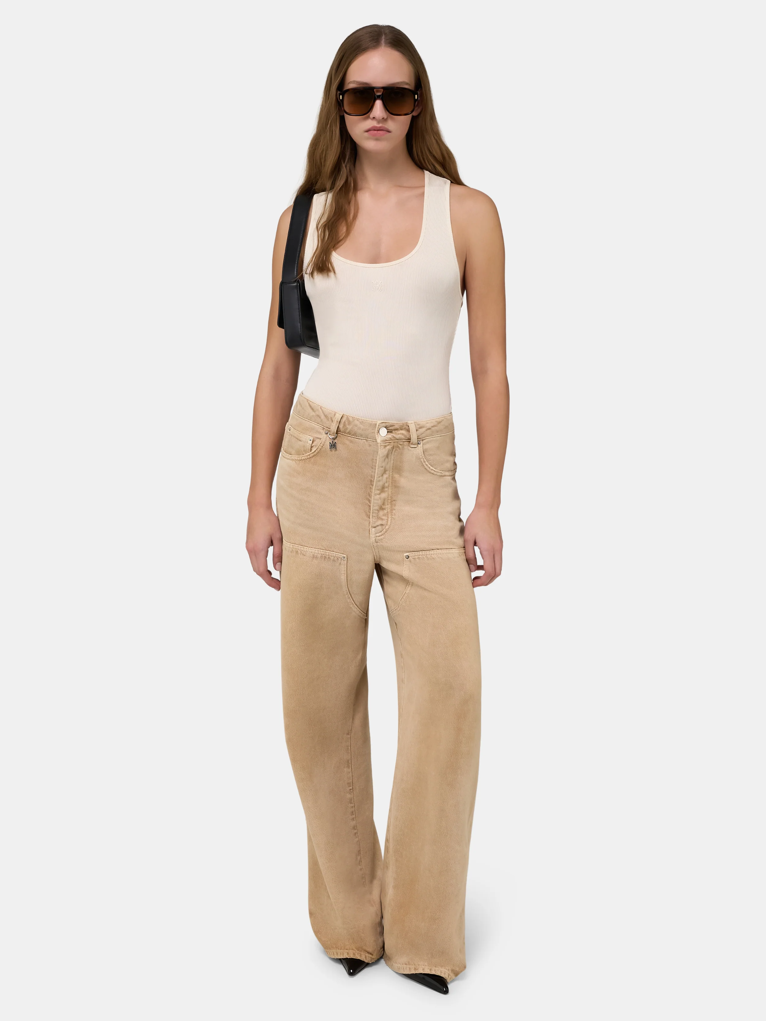 WOMEN - WOMEN'S MA RIB TANK - Alabaster