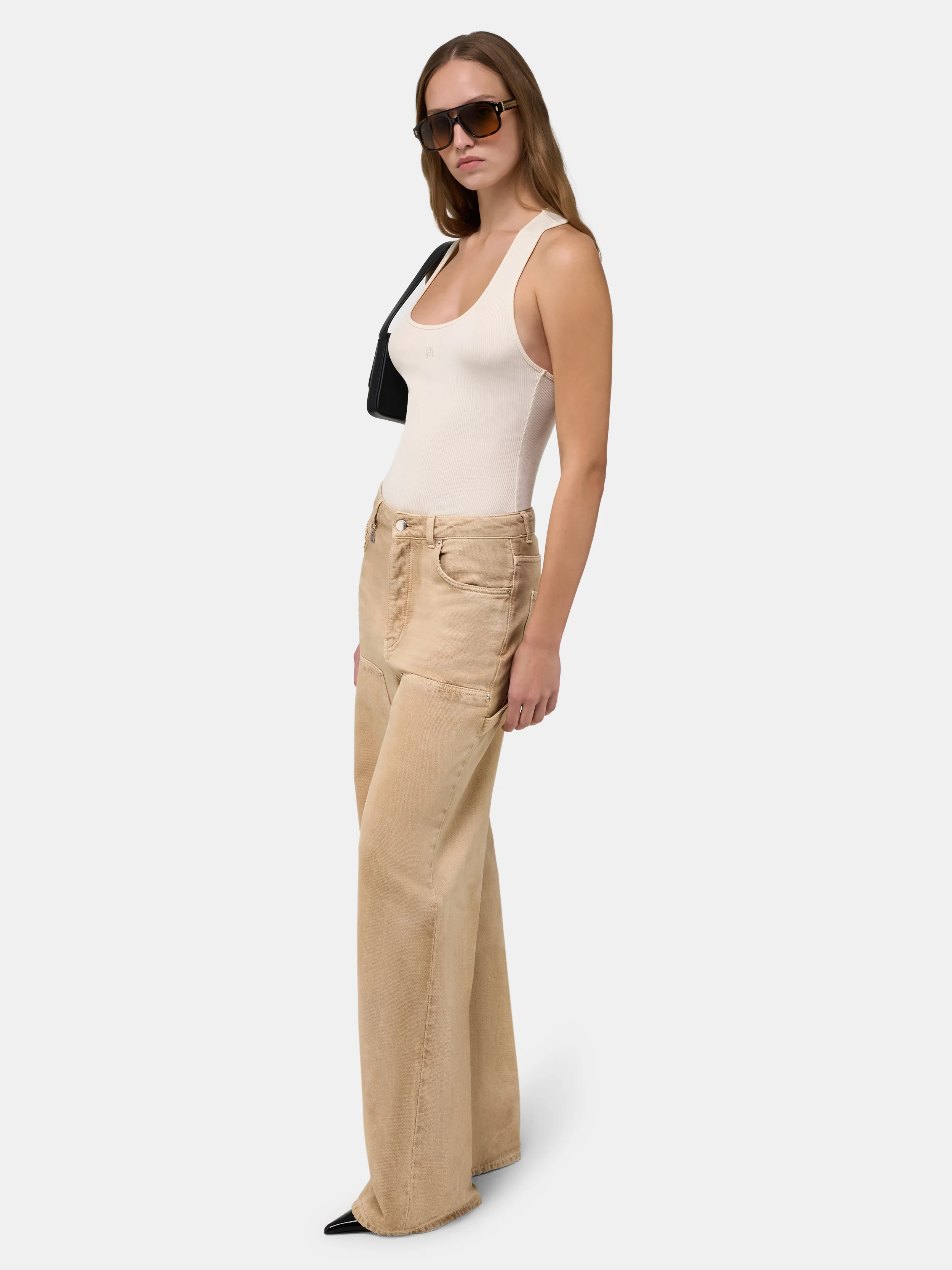 WOMEN - WOMEN'S MA RIB TANK - Alabaster