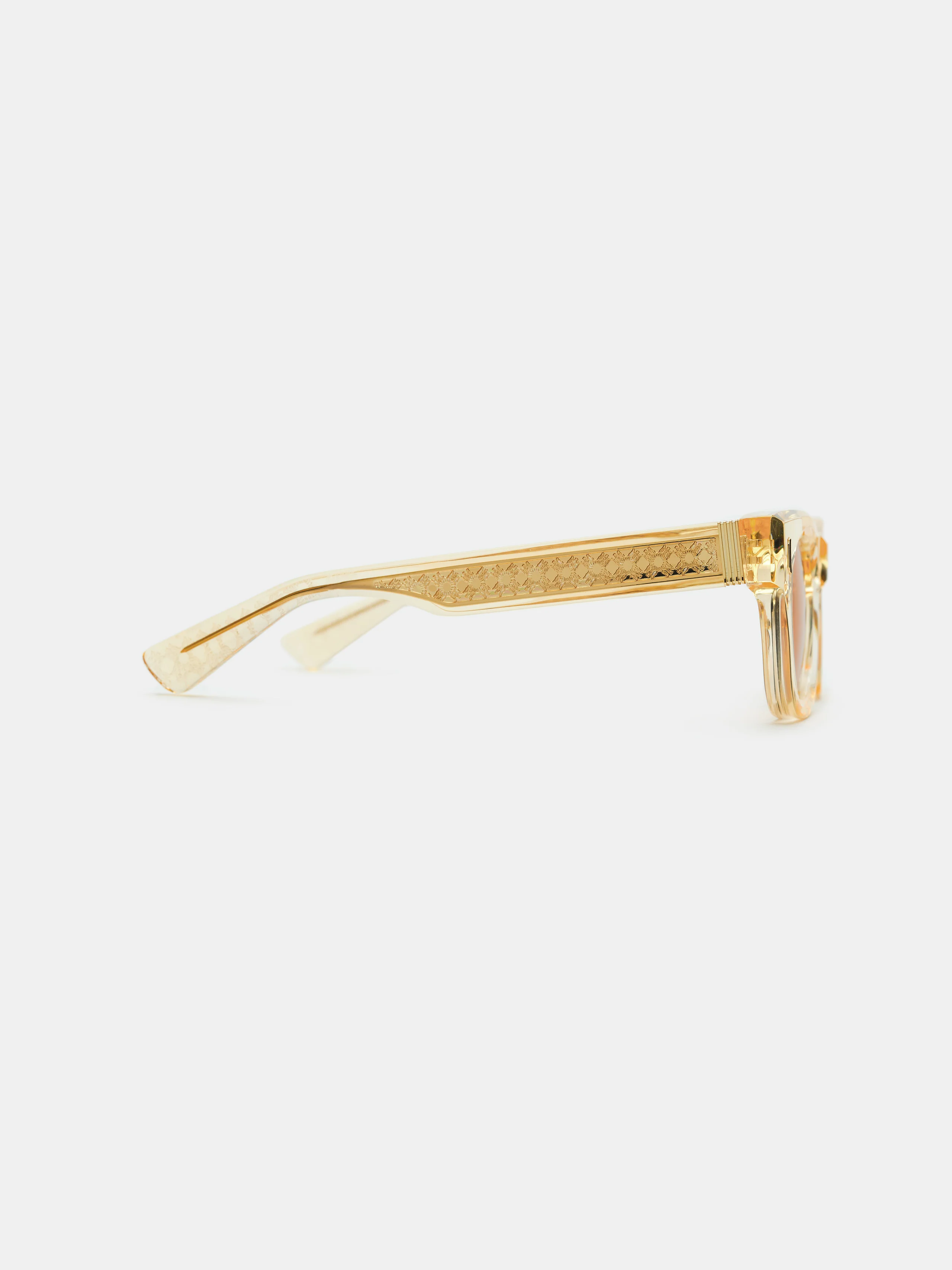 LAUREL SUNGLASSES - Transparent Yellow