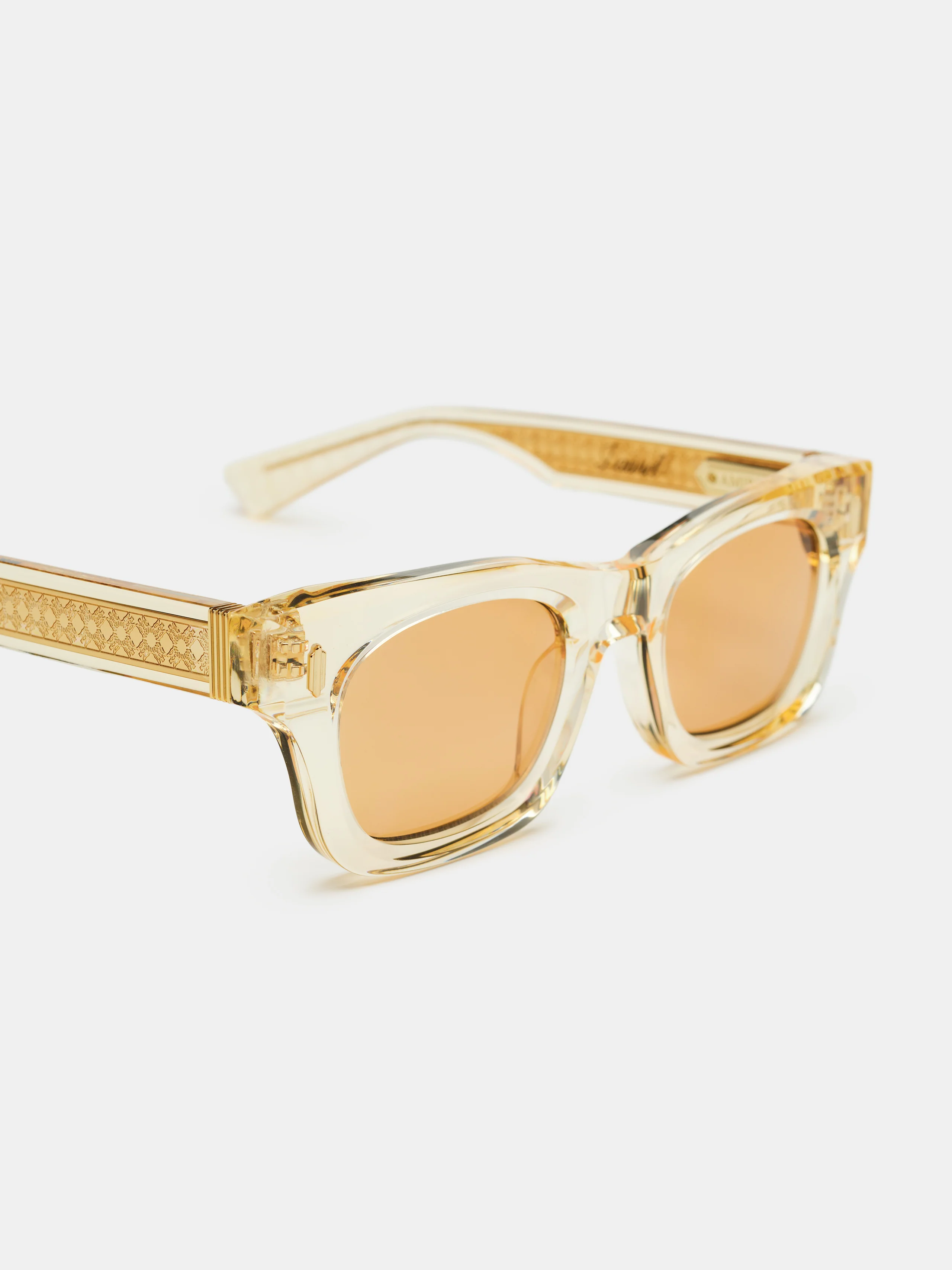 LAUREL SUNGLASSES - Transparent Yellow