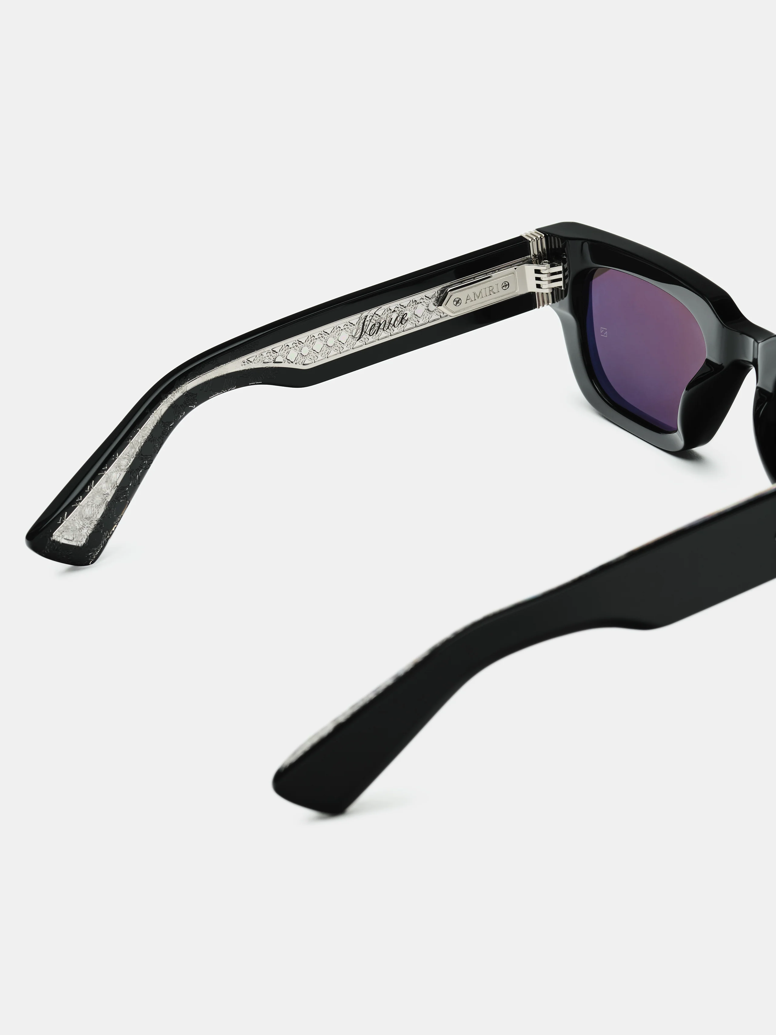VENICE SUNGLASSES - Black Silver
