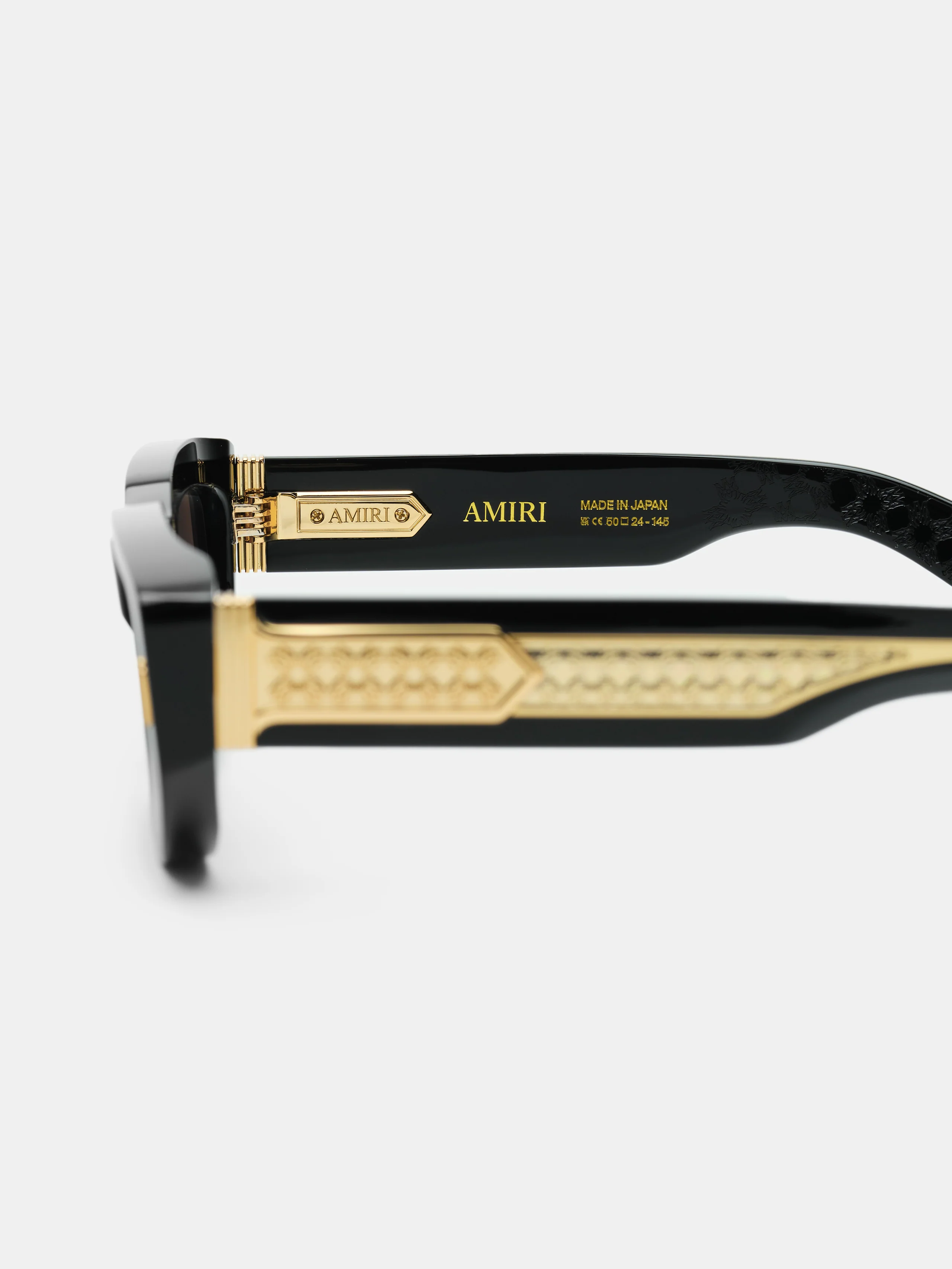FAIRFAX EXPOSED EXTERNAL SUNGLASSES - Black Gold