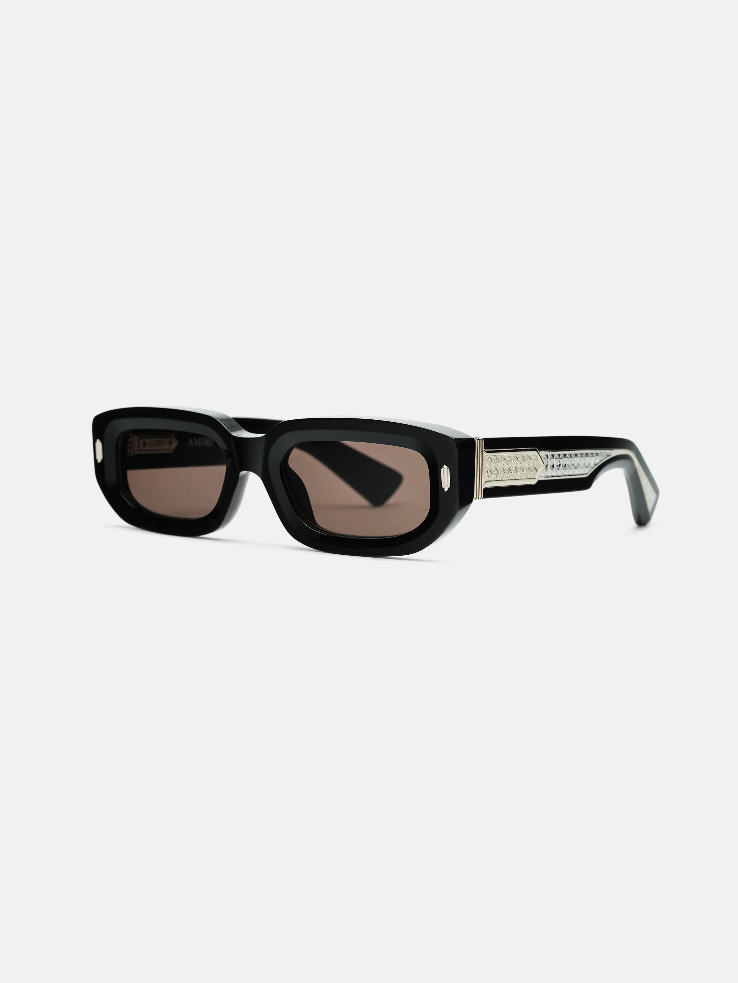 FAIRFAX EXPOSED EXTERNAL SUNGLASSES - Black Silver