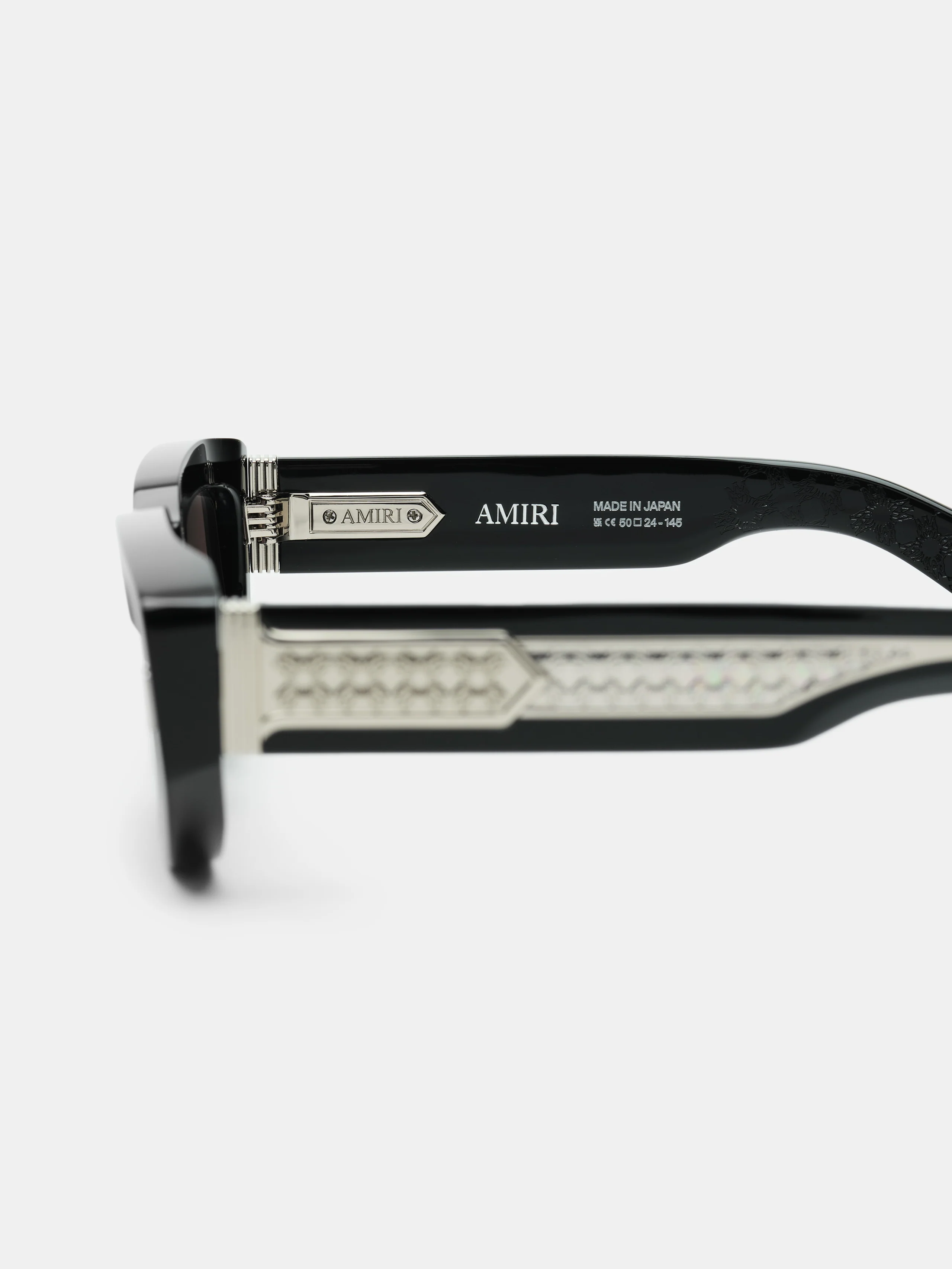 FAIRFAX EXPOSED EXTERNAL SUNGLASSES - Black Silver