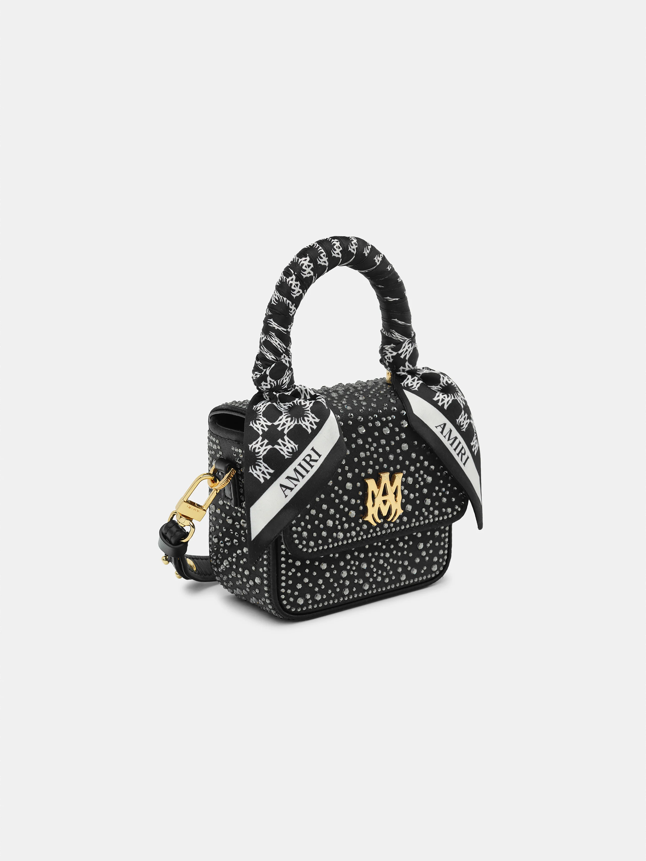 WOMEN - WOMEN'S CRYSTAL NANO MA BAG - Black