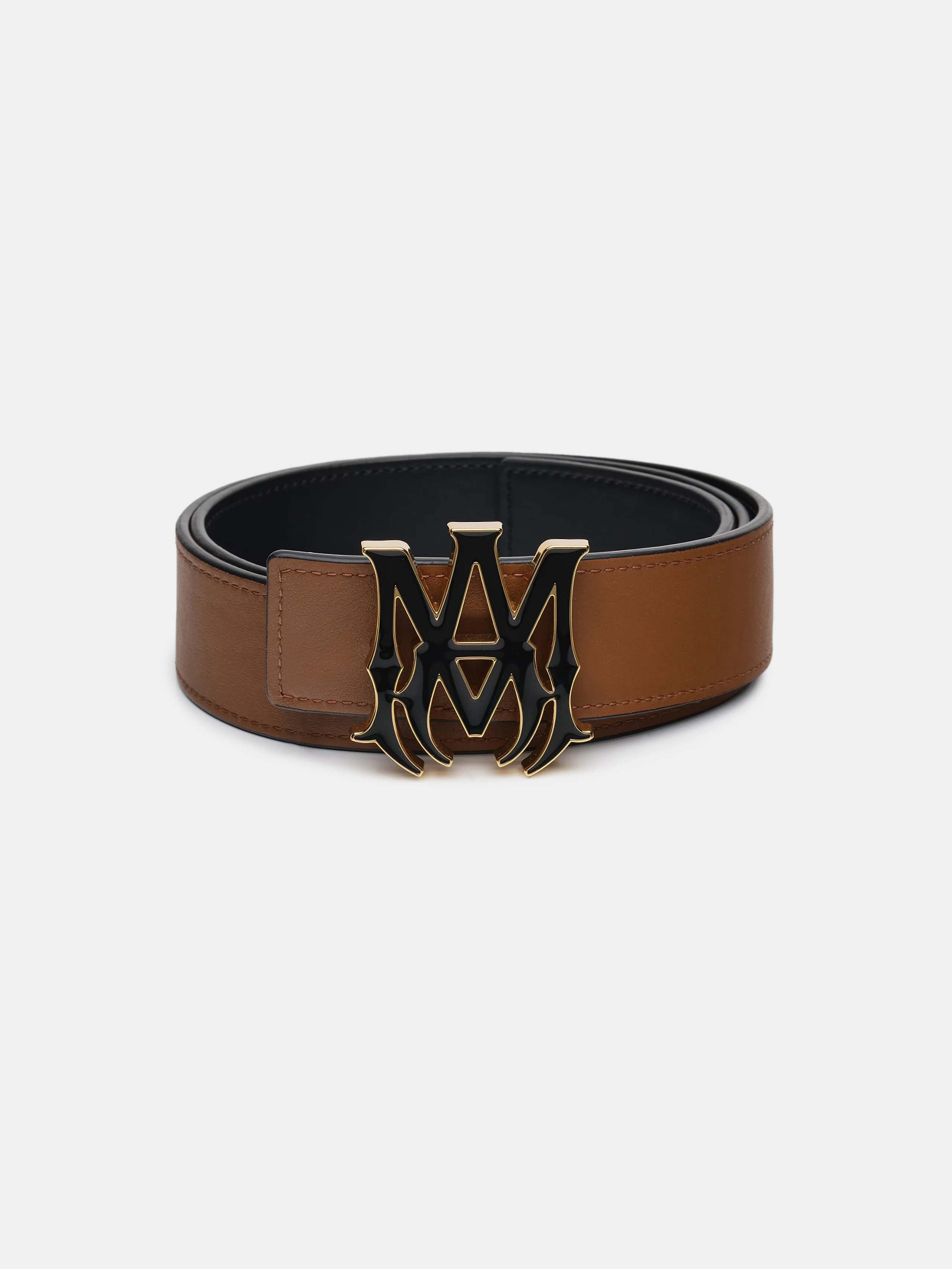 2014-ma-4cm-enamel-belt-black-brown-1.webp MA 4CM ENAMEL BELT - Black Brown