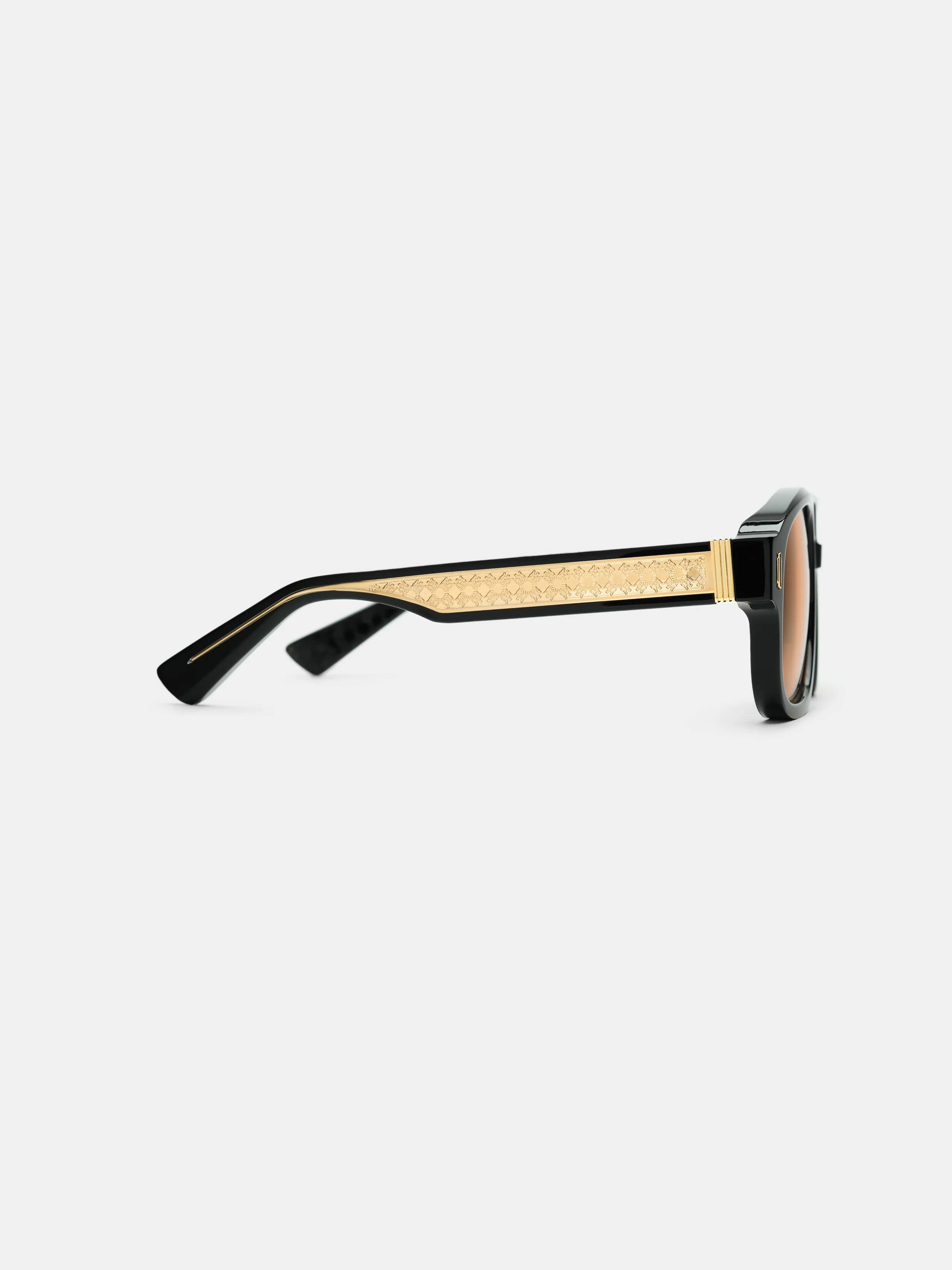 WILSHIRE SUNGLASSES - Black Brown