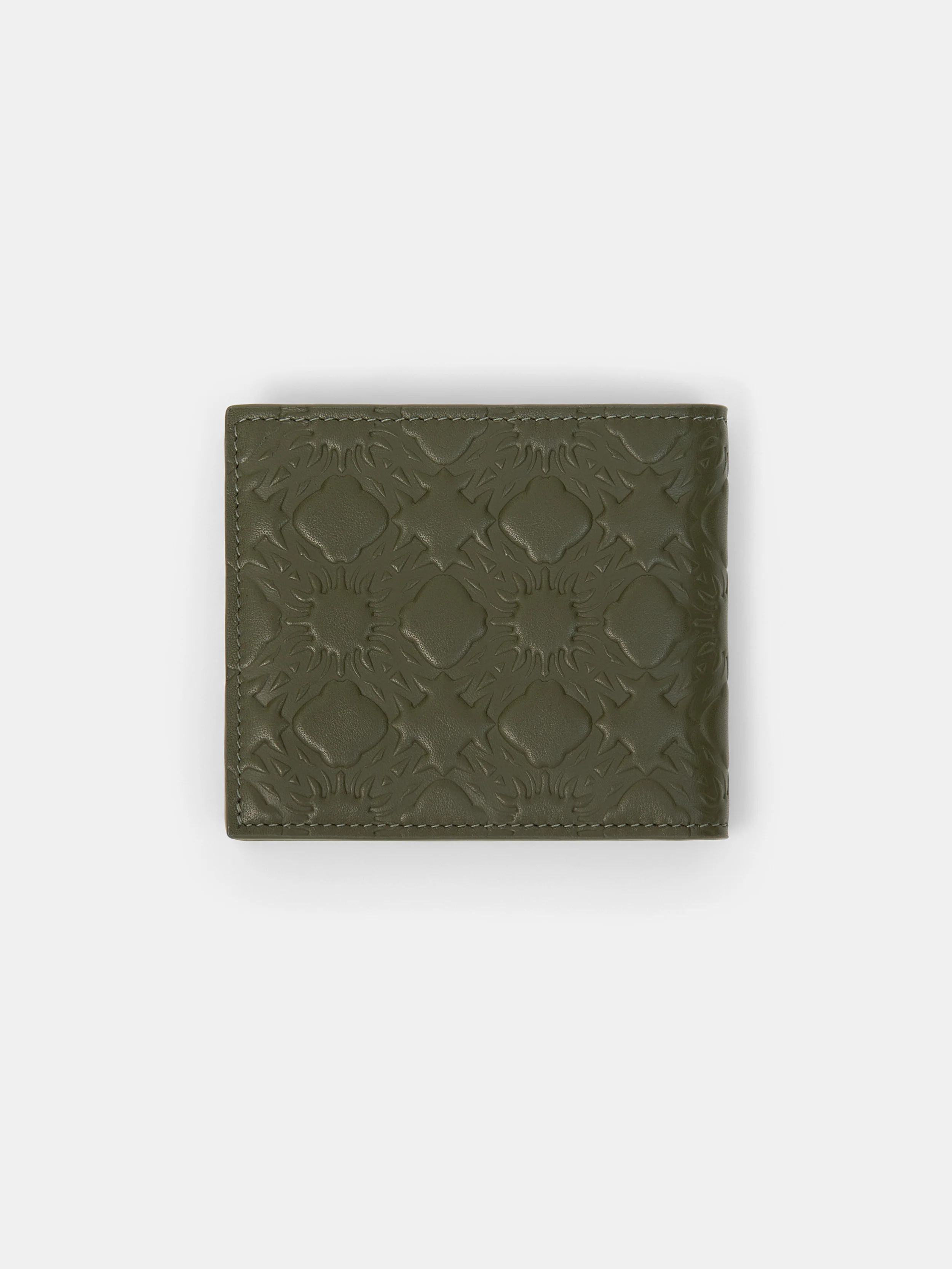 2055-ma-quad-leather-bifold-dark-sage-2.webp MA QUAD LEATHER BIFOLD - Dark Sage