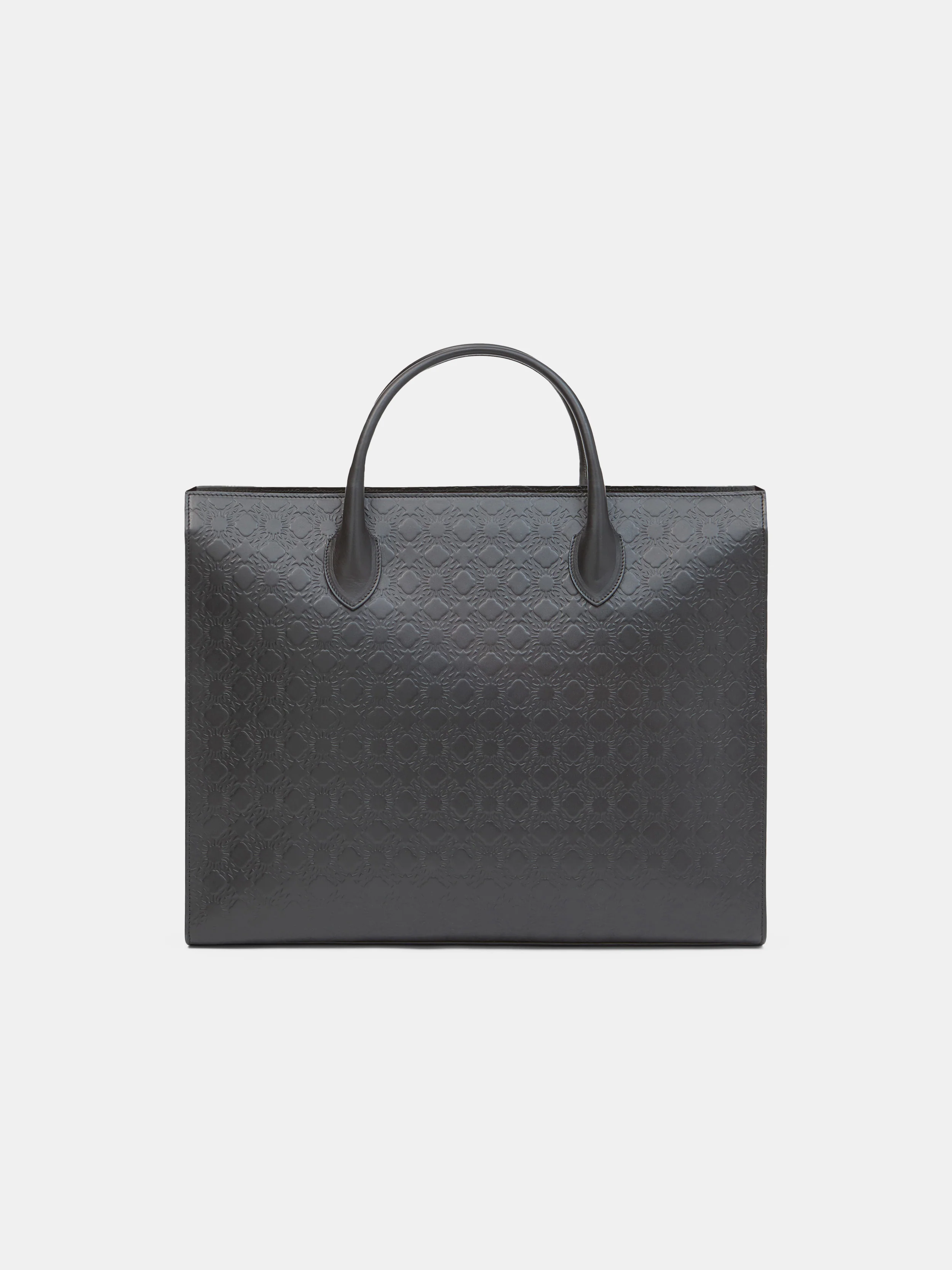 2105-ma-quad-leather-small-tote-black-2.webp MA QUAD LEATHER SMALL TOTE - Black
