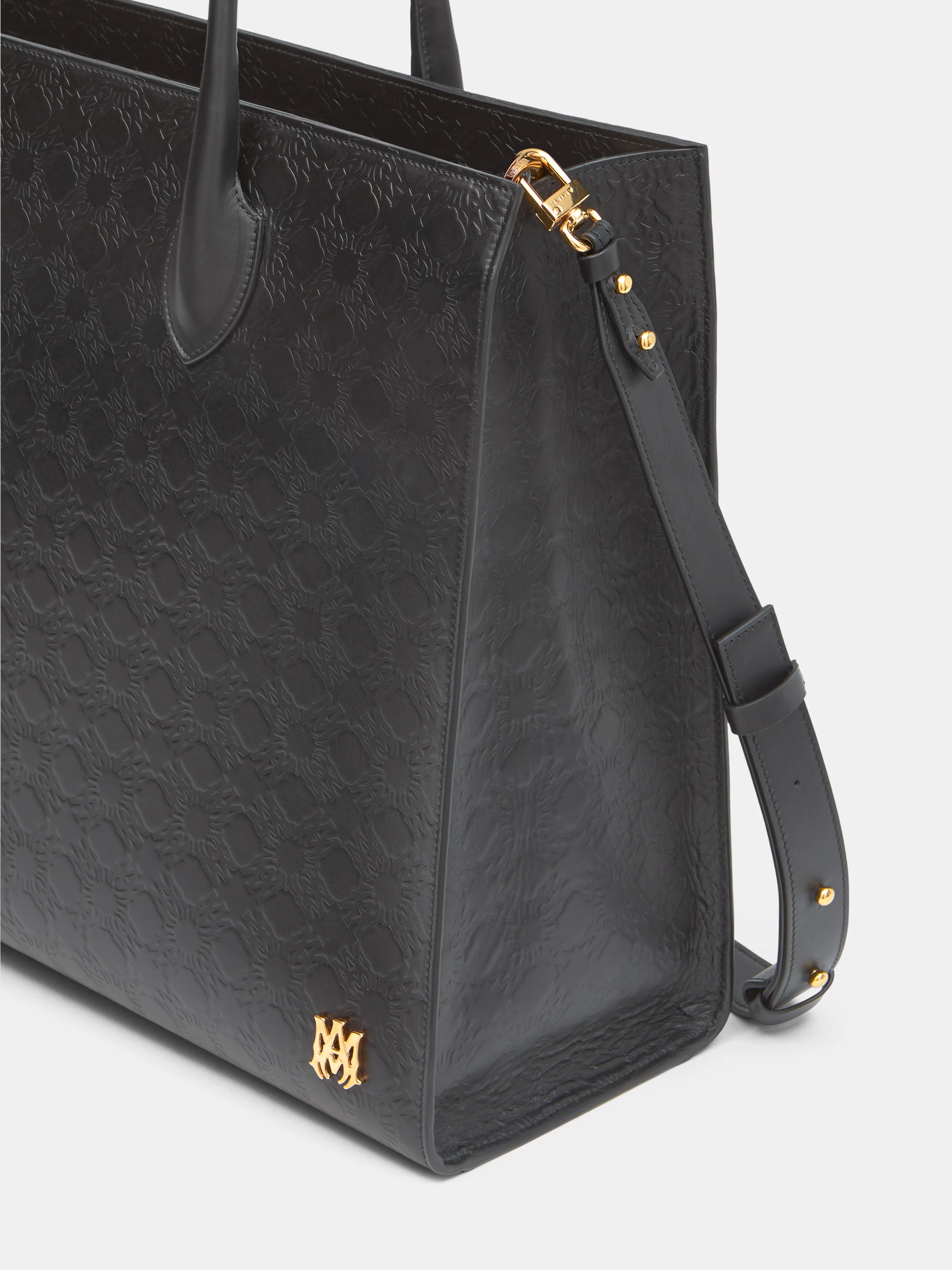 2105-ma-quad-leather-small-tote-black-4.webp MA QUAD LEATHER SMALL TOTE - Black