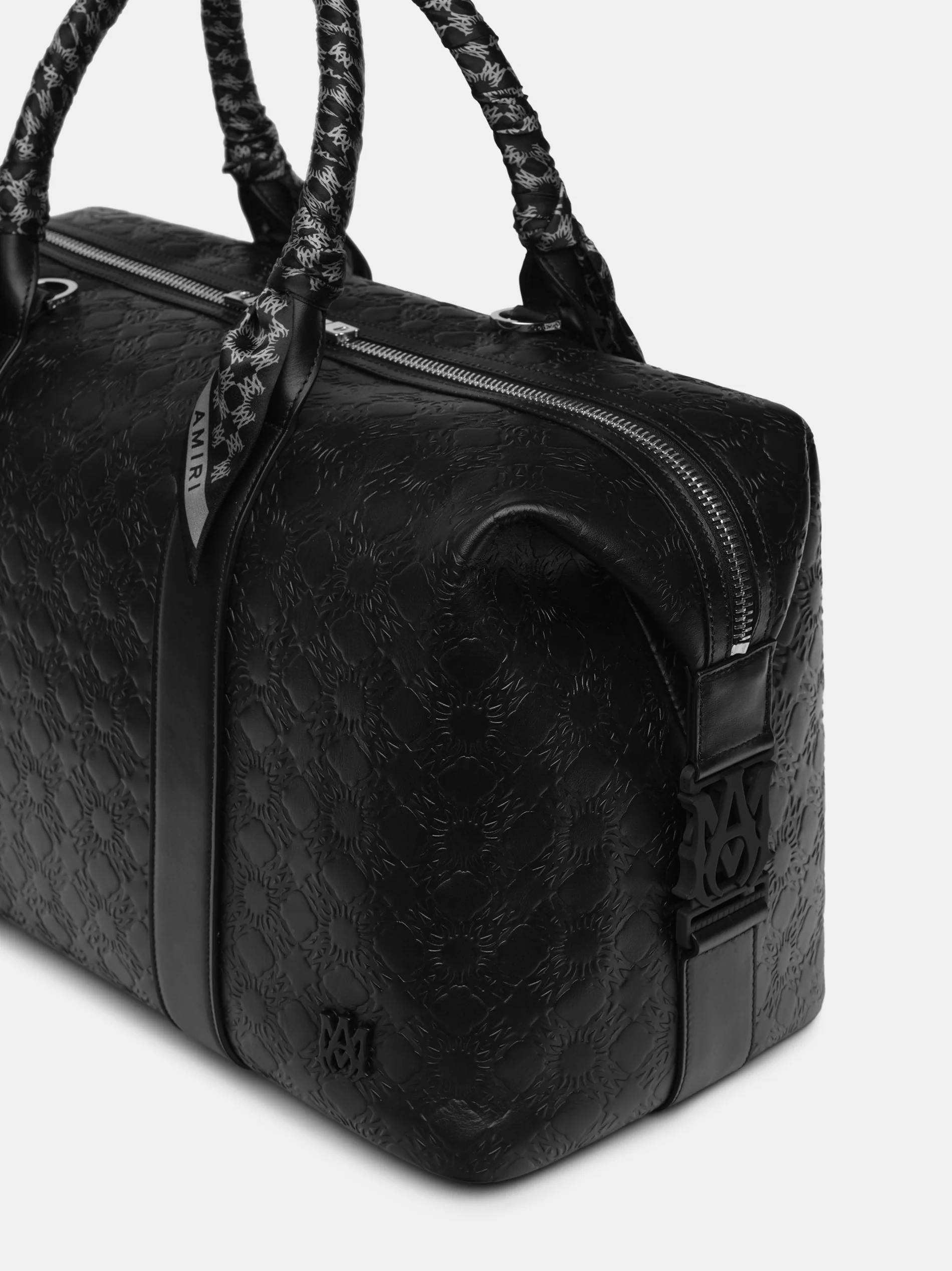 2106-ma-quad-leather-duffle-bag-black-4.webp MA QUAD LEATHER DUFFLE BAG - Black