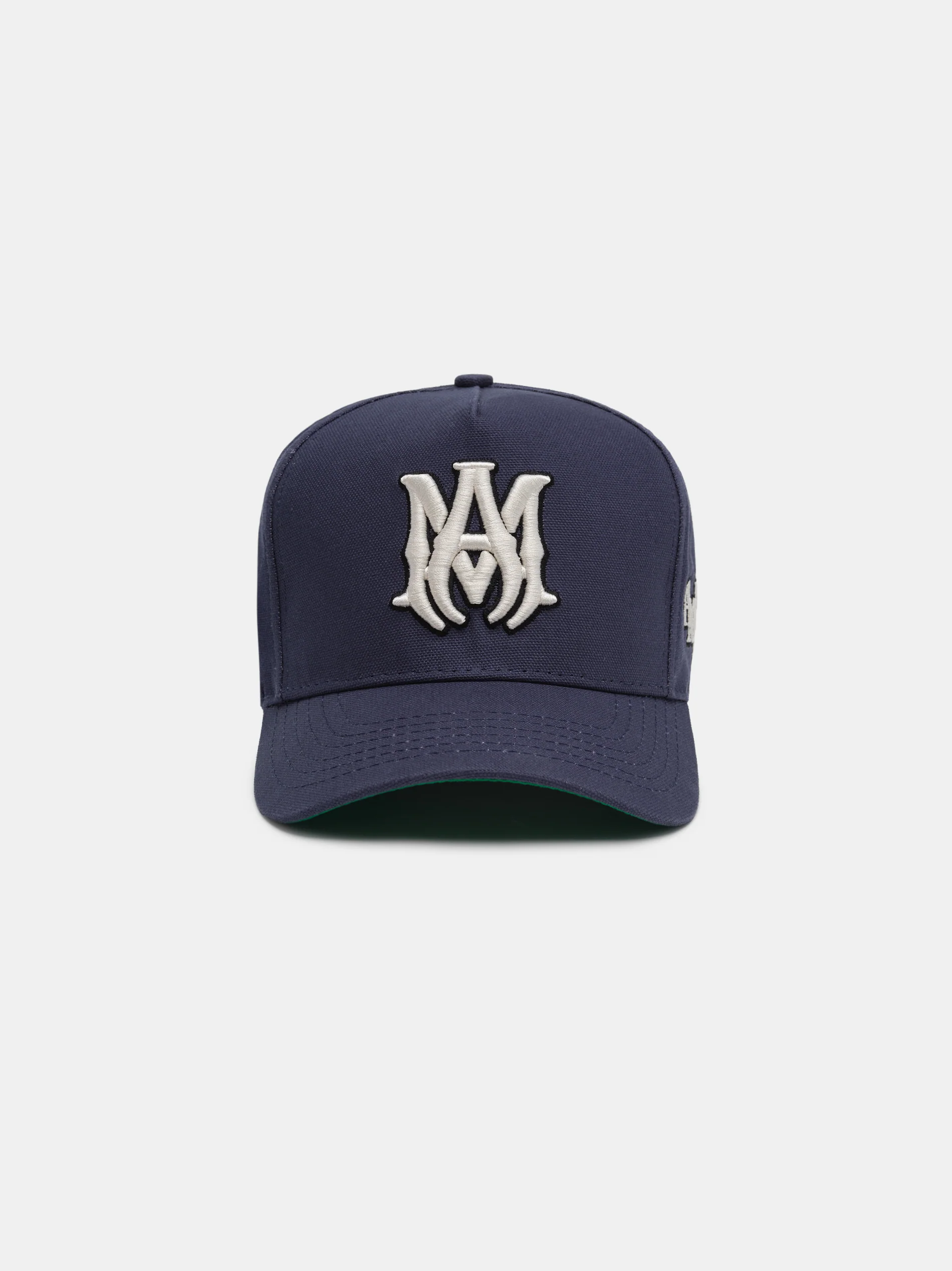 MA STAGGERED AMIRI FULL CANVAS HAT - Navy Off White