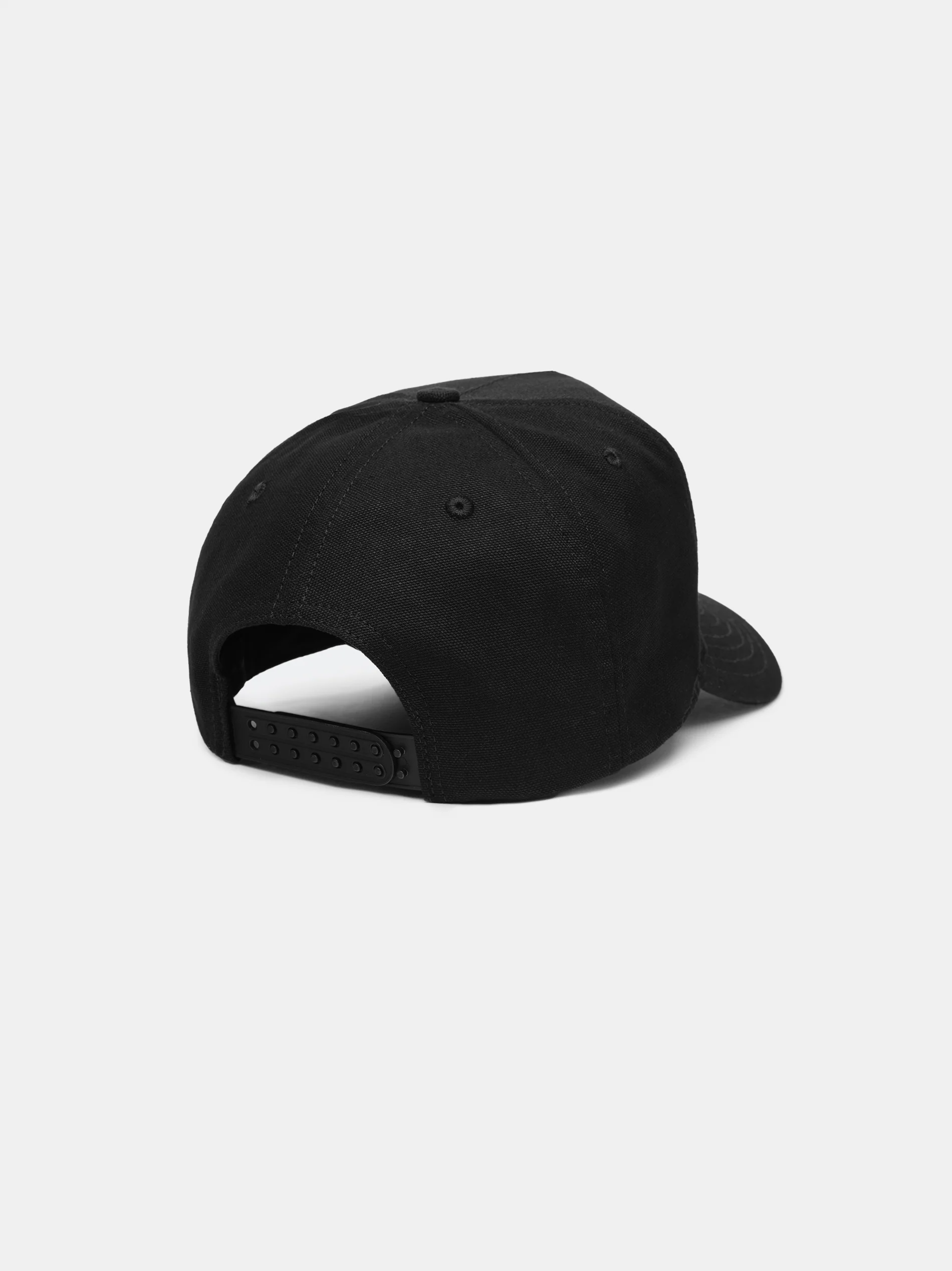 THREE STAR STAGGERED AMIRI FULL CANVAS HAT - Black White