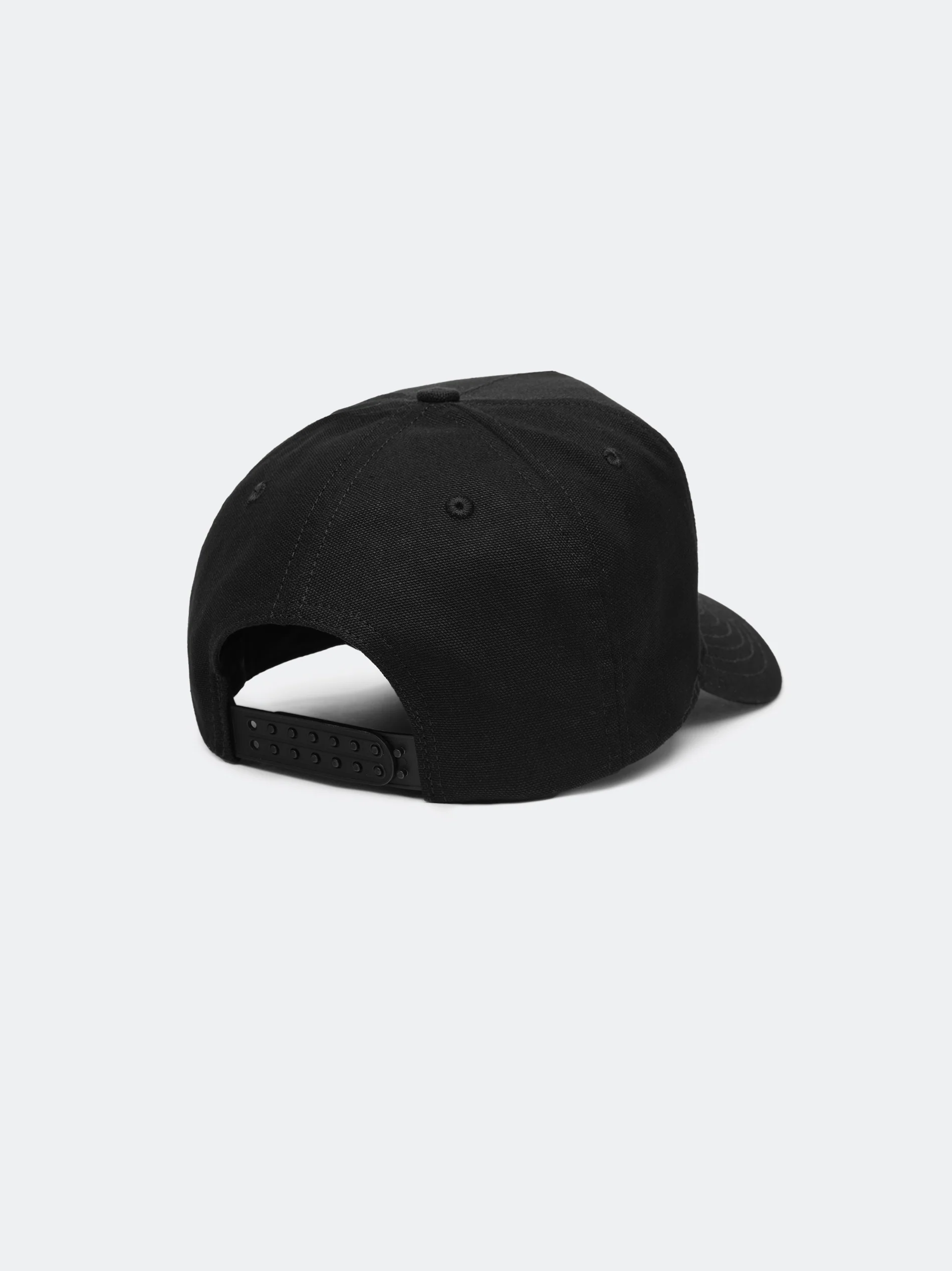 MA STAGGERED AMIRI FULL CANVAS HAT - Black Off White