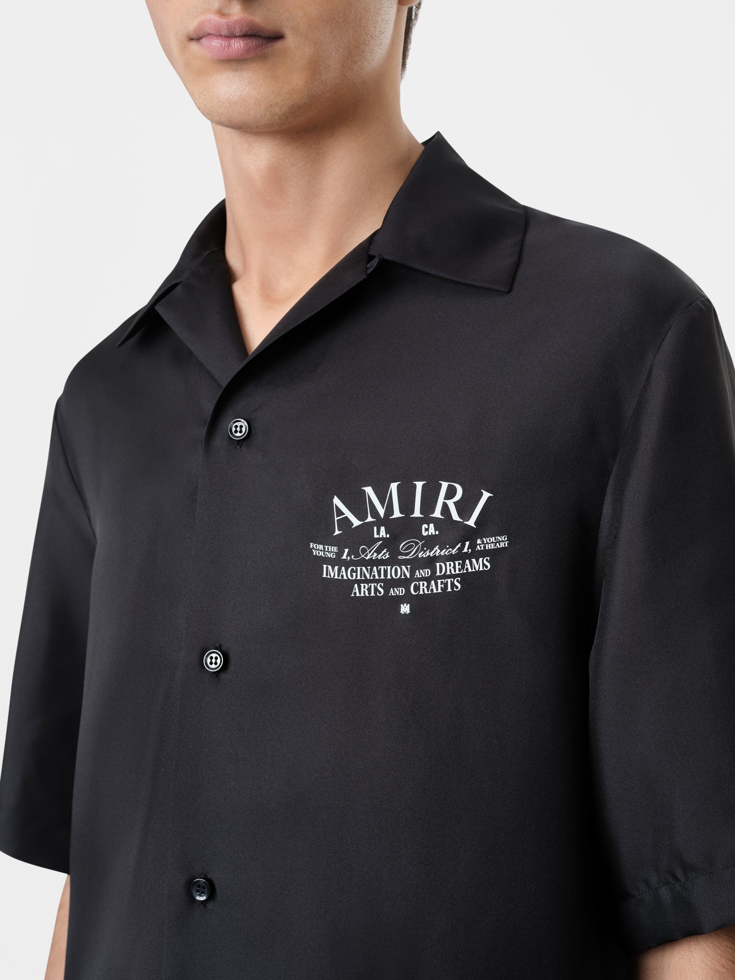2205-arts-district-bowling-shirt-black-5.jpg ARTS DISTRICT BOWLING SHIRT - Black