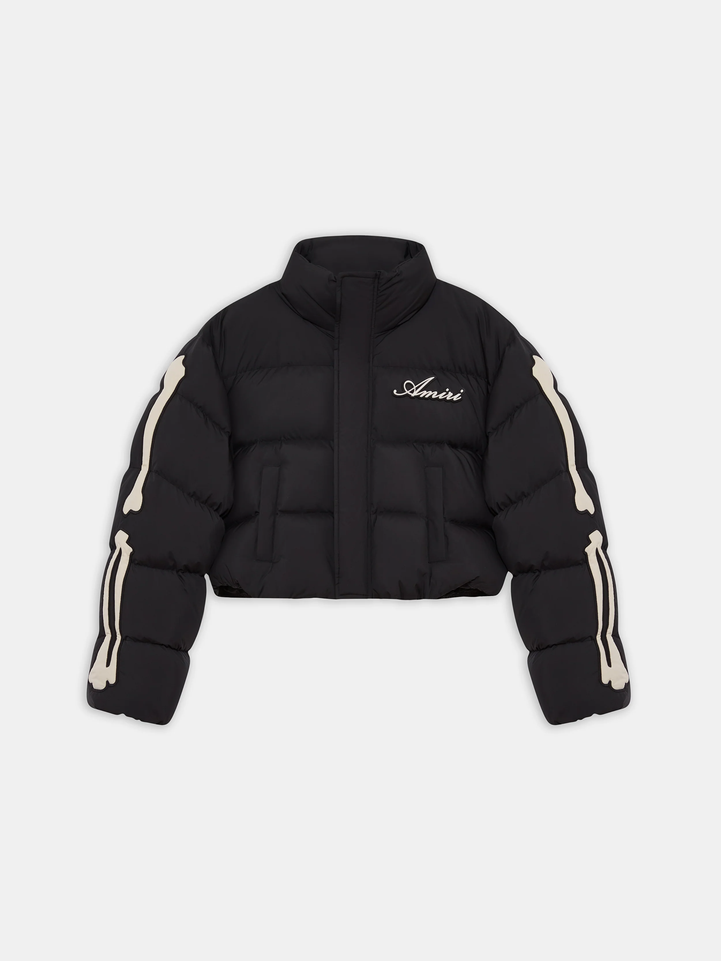 WOMEN - WOMEN'S BONES CROPPED DOWN JACKET - Black