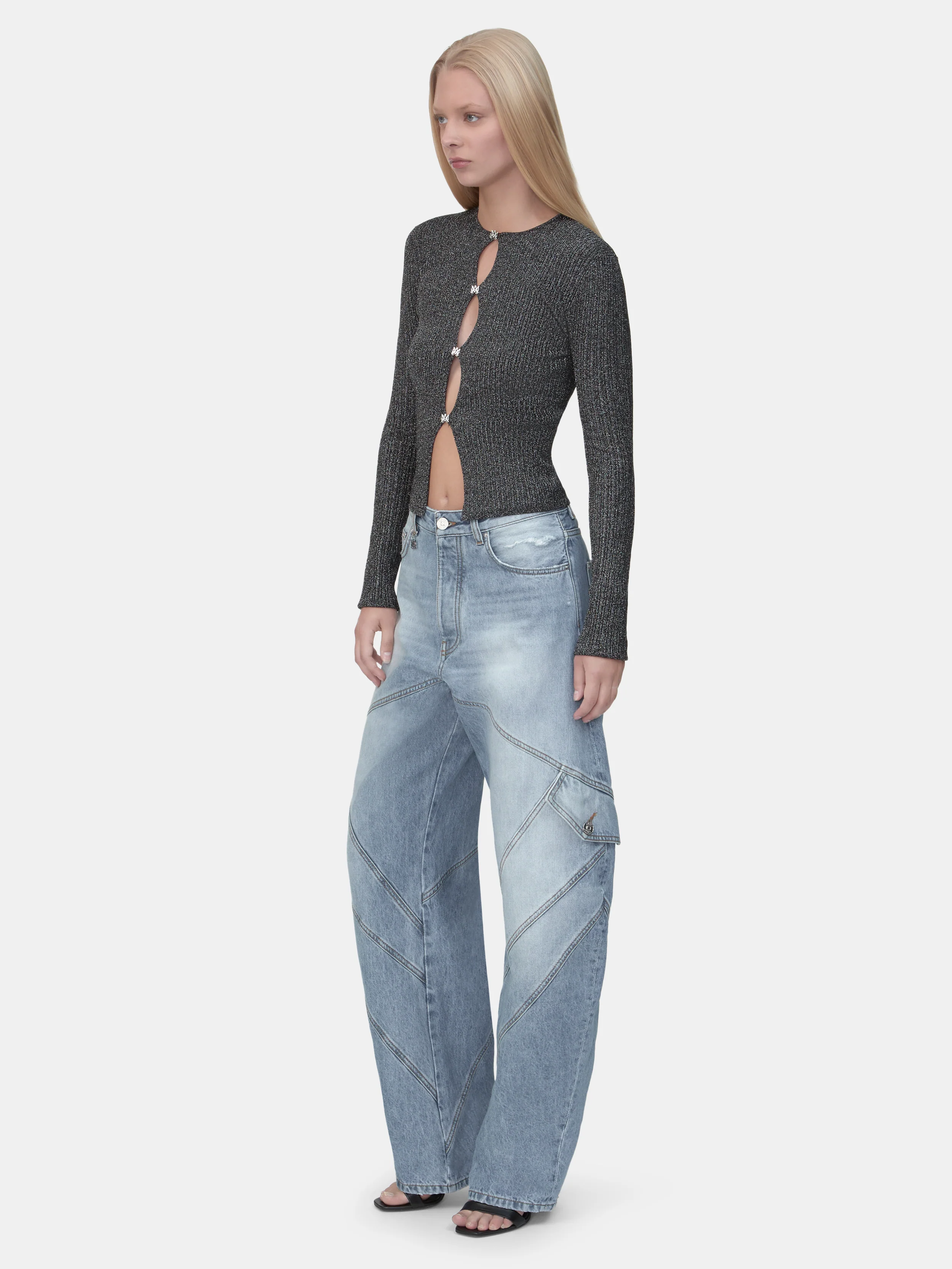 WOMEN - WOMEN'S PANELED JEAN - Indigo