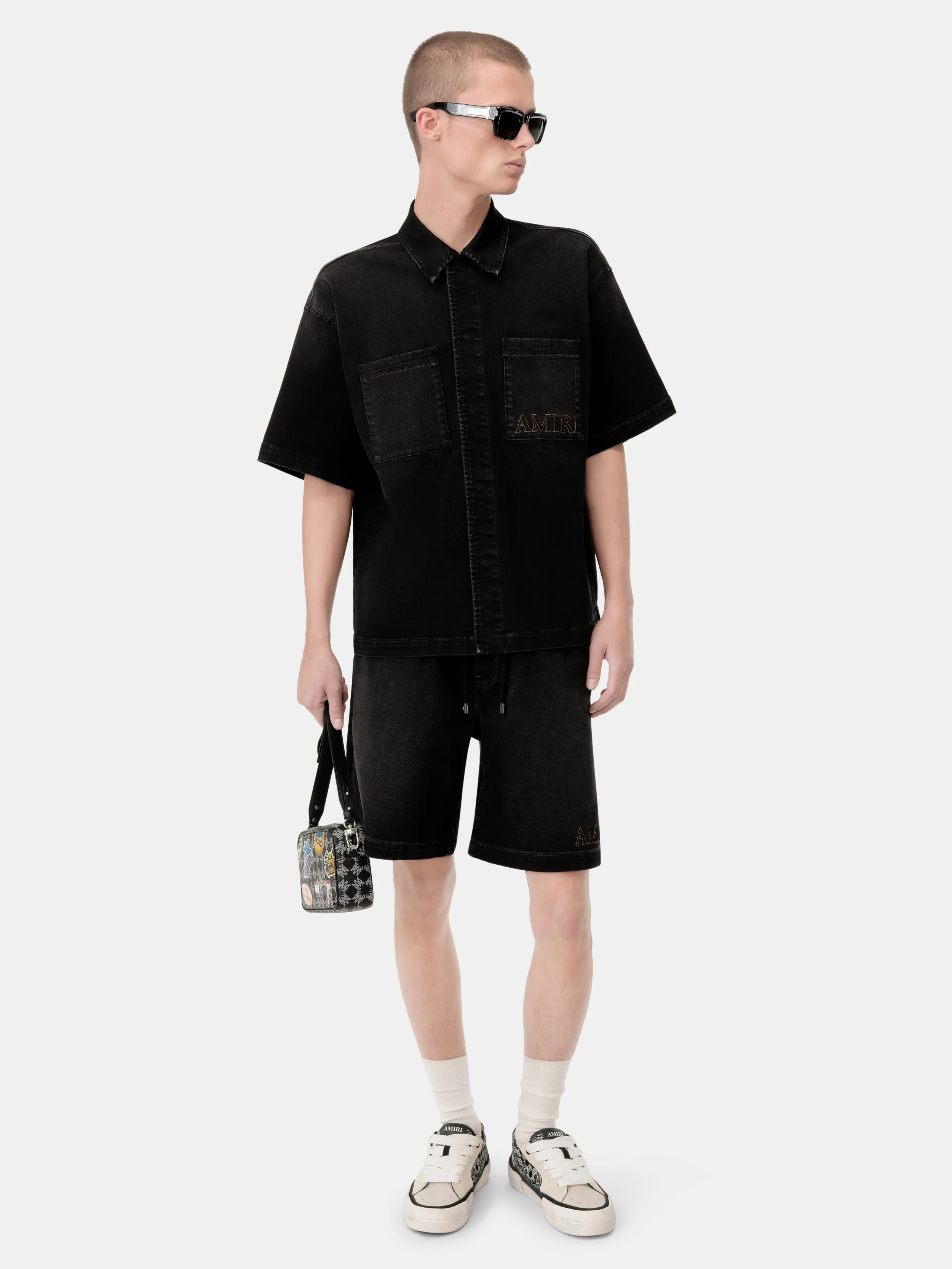 2393-amiri-3d-short-sleeve-snap-shirt-vintage-black-2.webp AMIRI 3D SHORT SLEEVE SNAP SHIRT - Vintage Black
