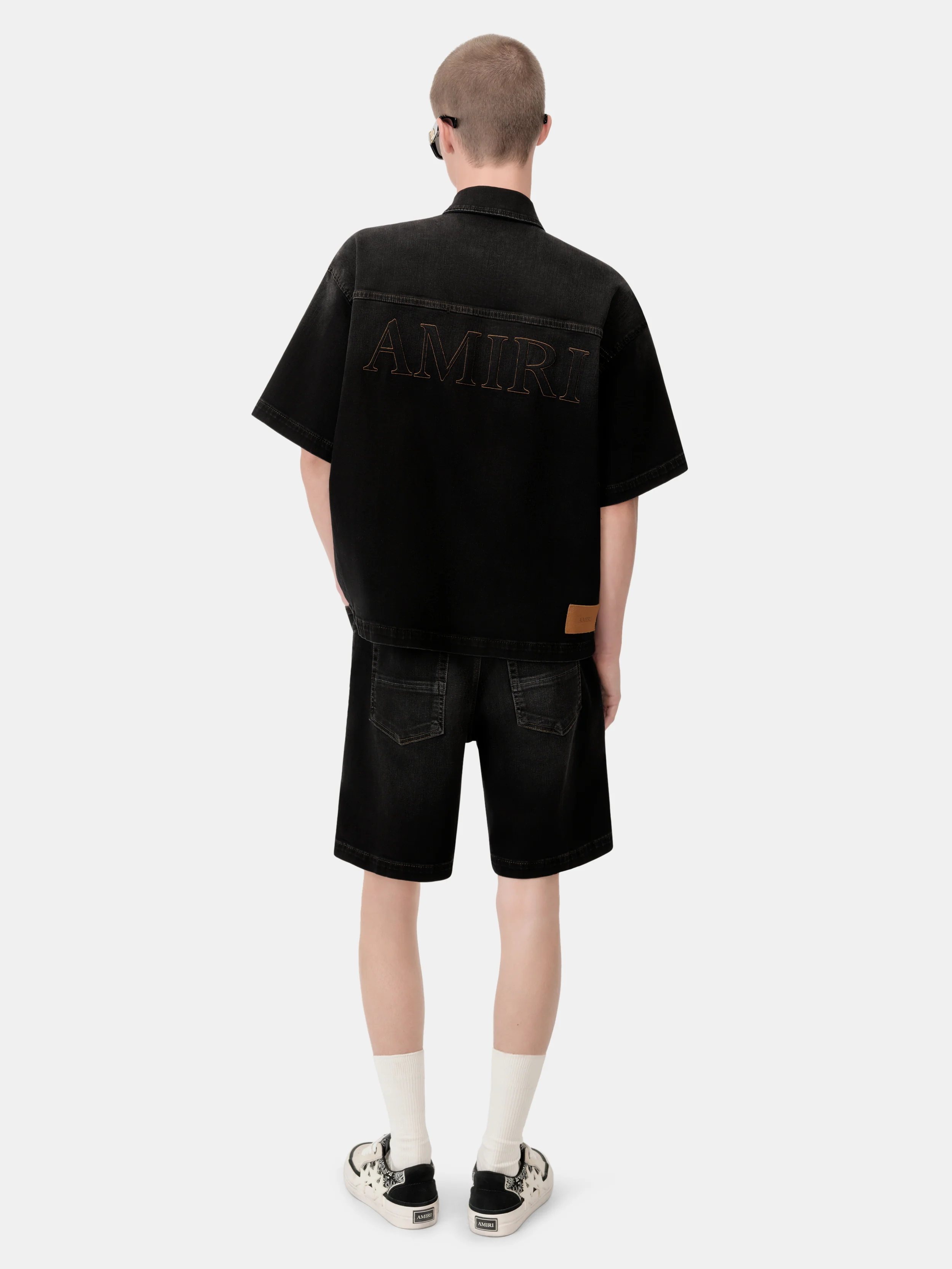 2393-amiri-3d-short-sleeve-snap-shirt-vintage-black-5.webp AMIRI 3D SHORT SLEEVE SNAP SHIRT - Vintage Black