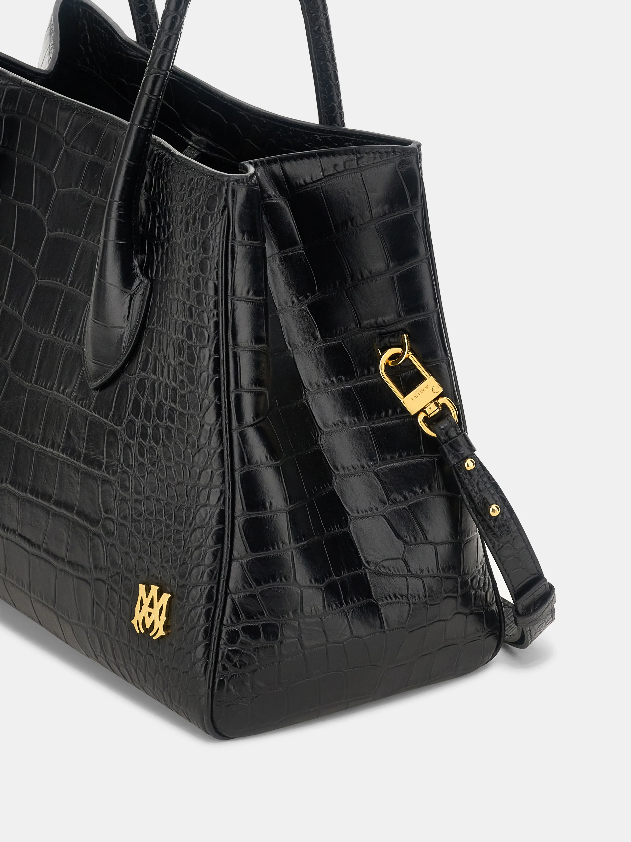 WOMEN - WOMEN'S EMBOSSED CROC HONEY 40 TOTE - Black