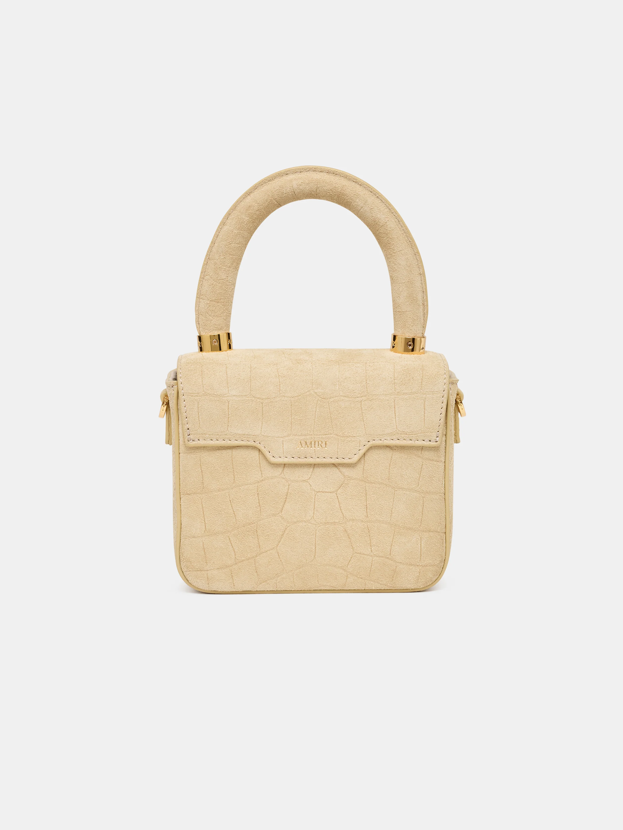 WOMEN - WOMEN'S CROC SUEDE MICRO MA BAG - Taupe