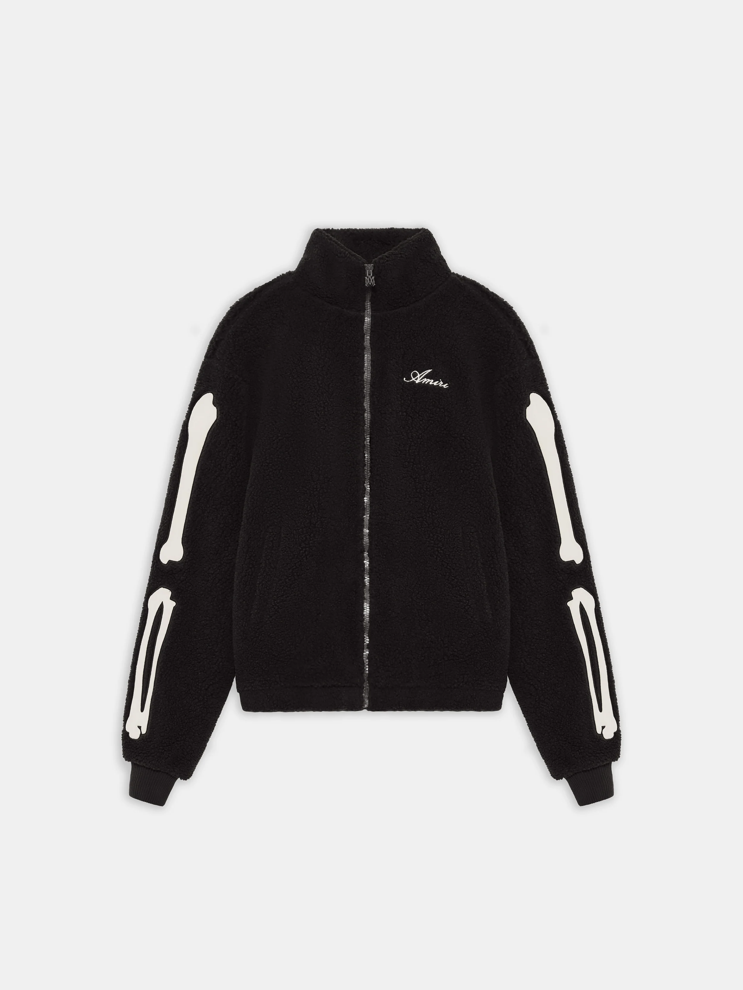 WOMEN - WOMEN'S BONES FLEECE JACKET - BLACK