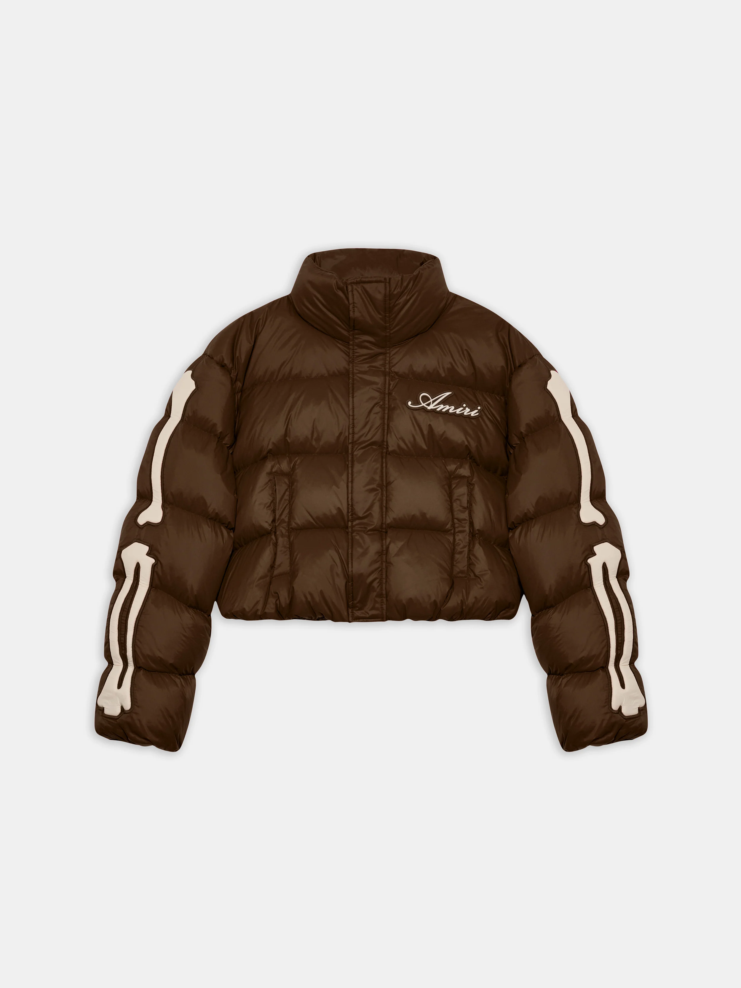 WOMEN - WOMEN'S BONES CROPPED DOWN JACKET - Dark Brown